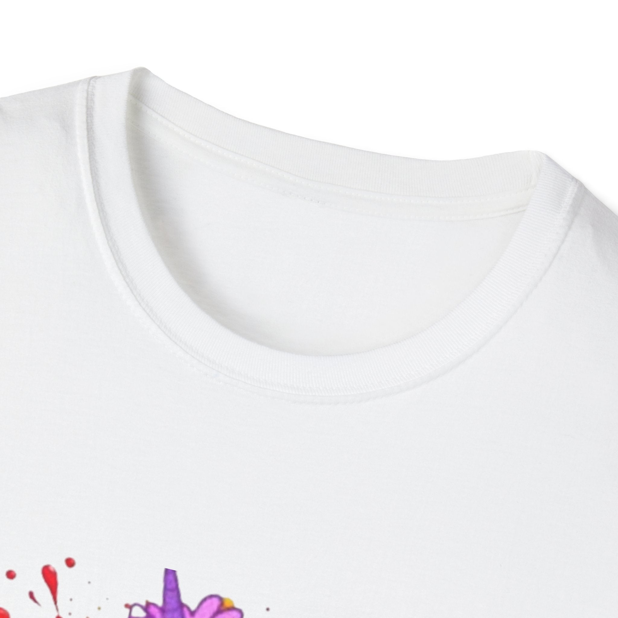 Drunk With Color Unicorn Unisex Softstyle T-Shirt