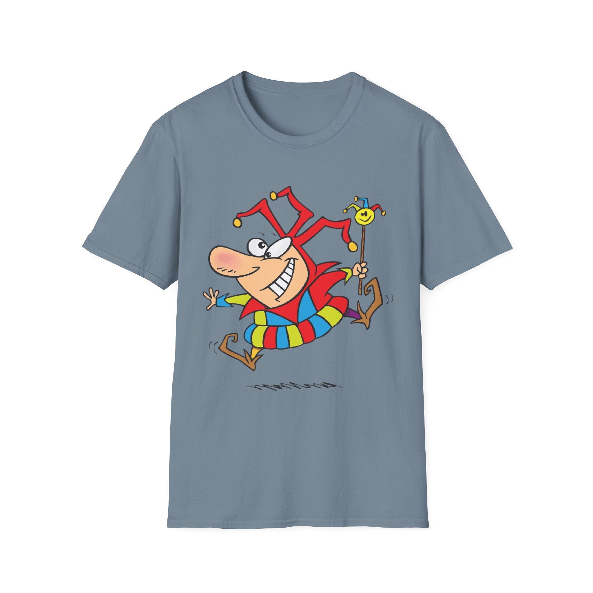 Funny Jester Unisex Softstyle T-Shirt