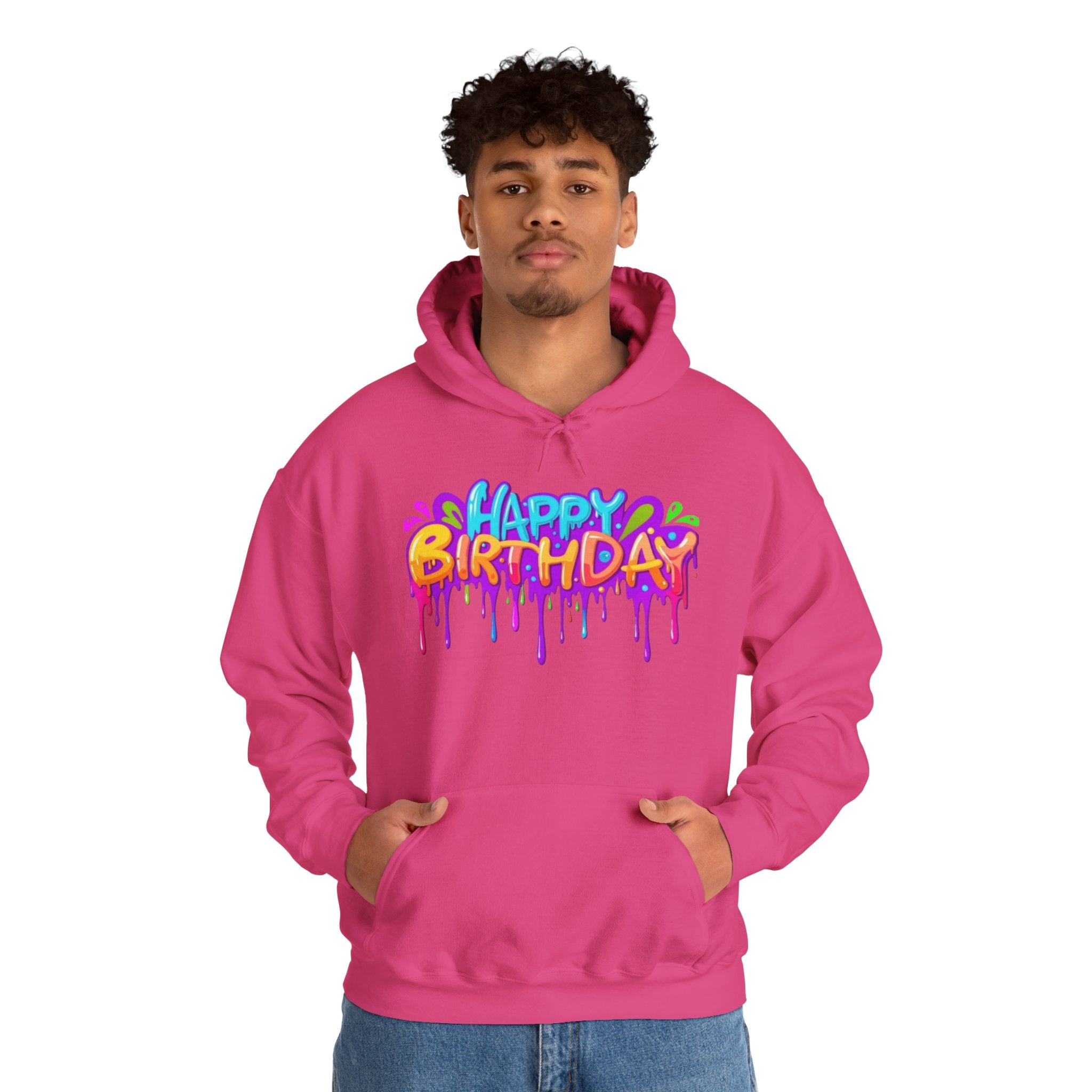 Happy Birthday Unisex Hoodie Personalize It!