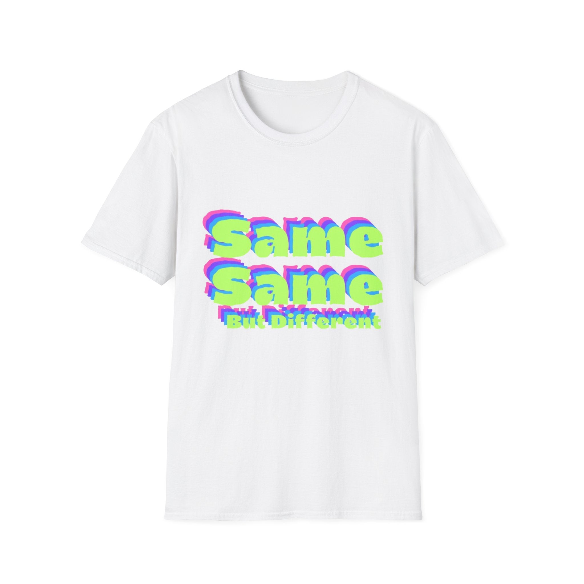 Same Same But Different, Unisex Softstyle T-Shirt