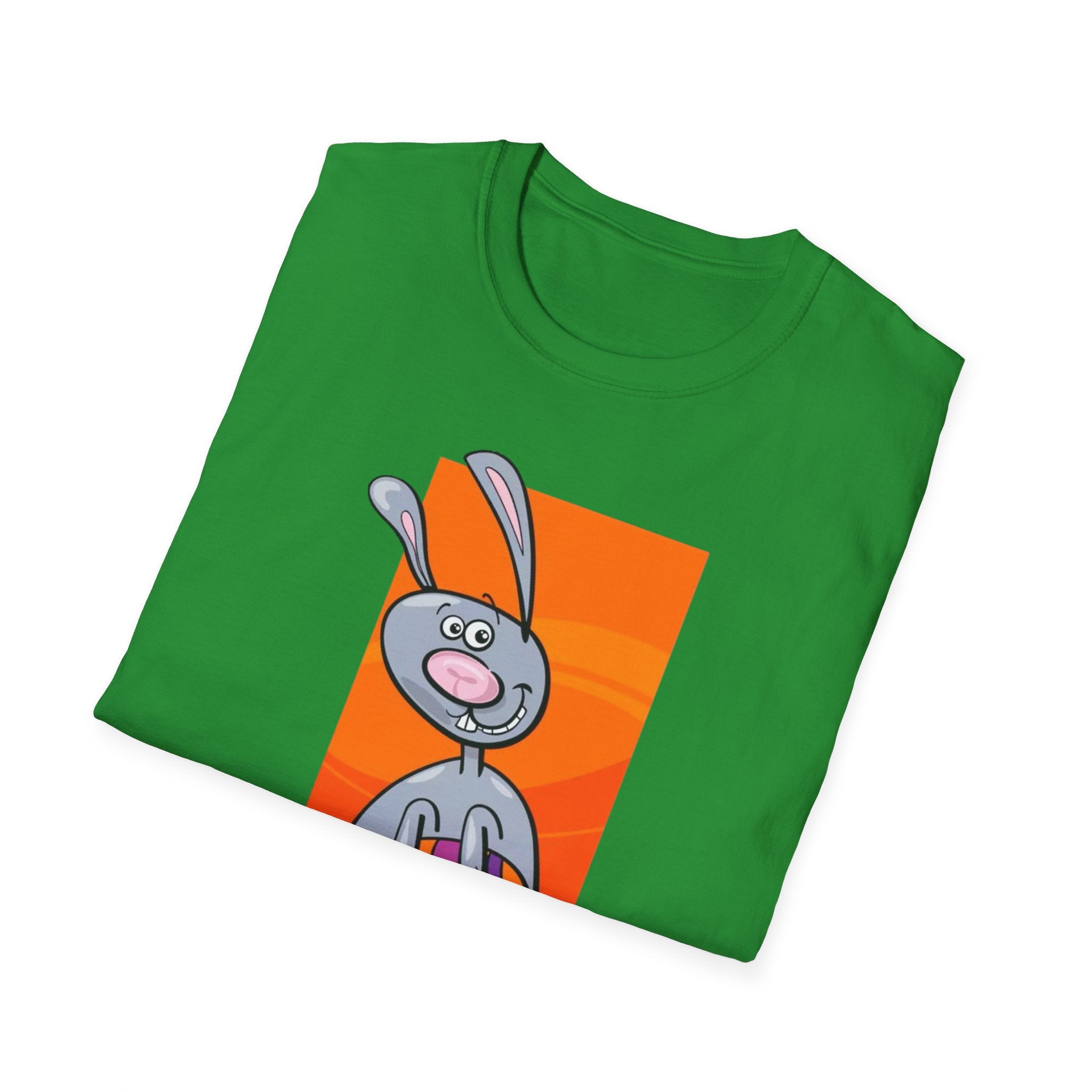 So Egg-cited Bunny Unisex Softstyle T-Shirt
