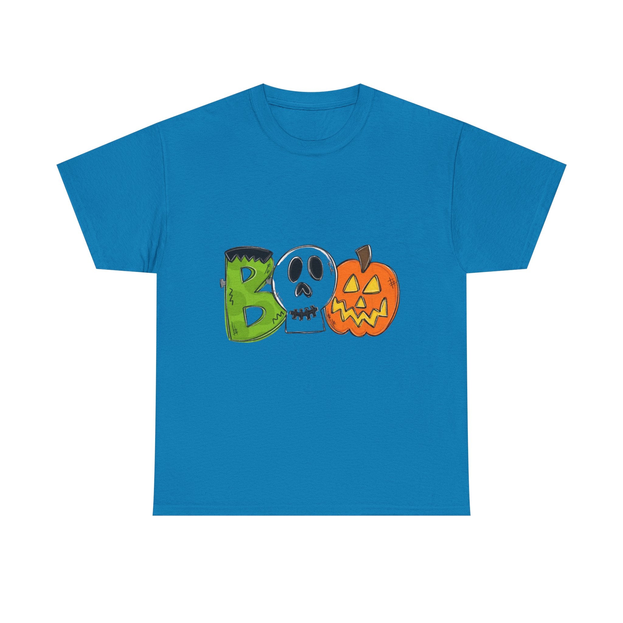Halloween BOO Unisex Heavy Cotton T-Shirt