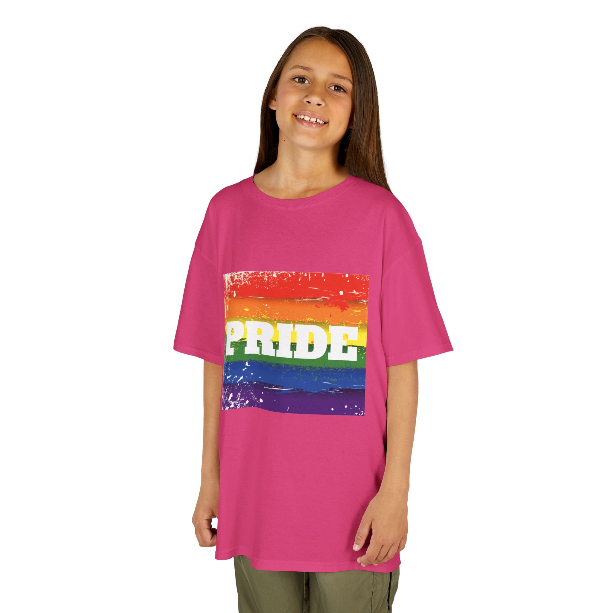 Pride Kids Heavy Cotton Short Sleeve T-Shirt