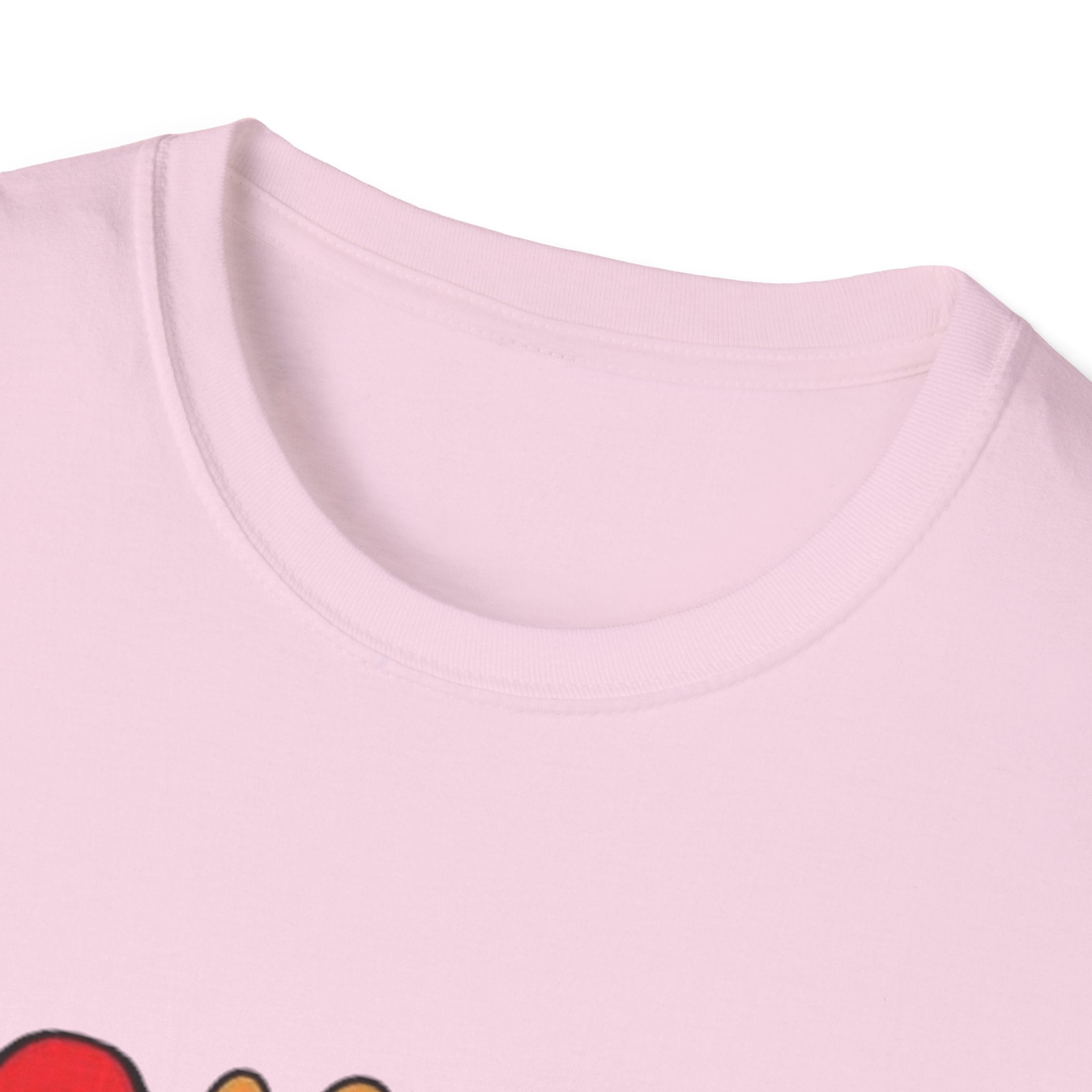 Dabbing Christmas Turkey Unisex Softstyle T-Shirt