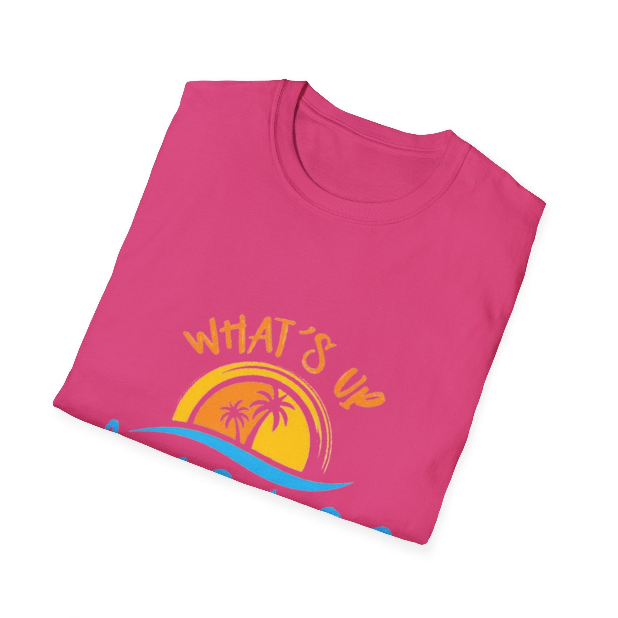 What's Up Beaches? Unisex Softstyle T-Shirt
