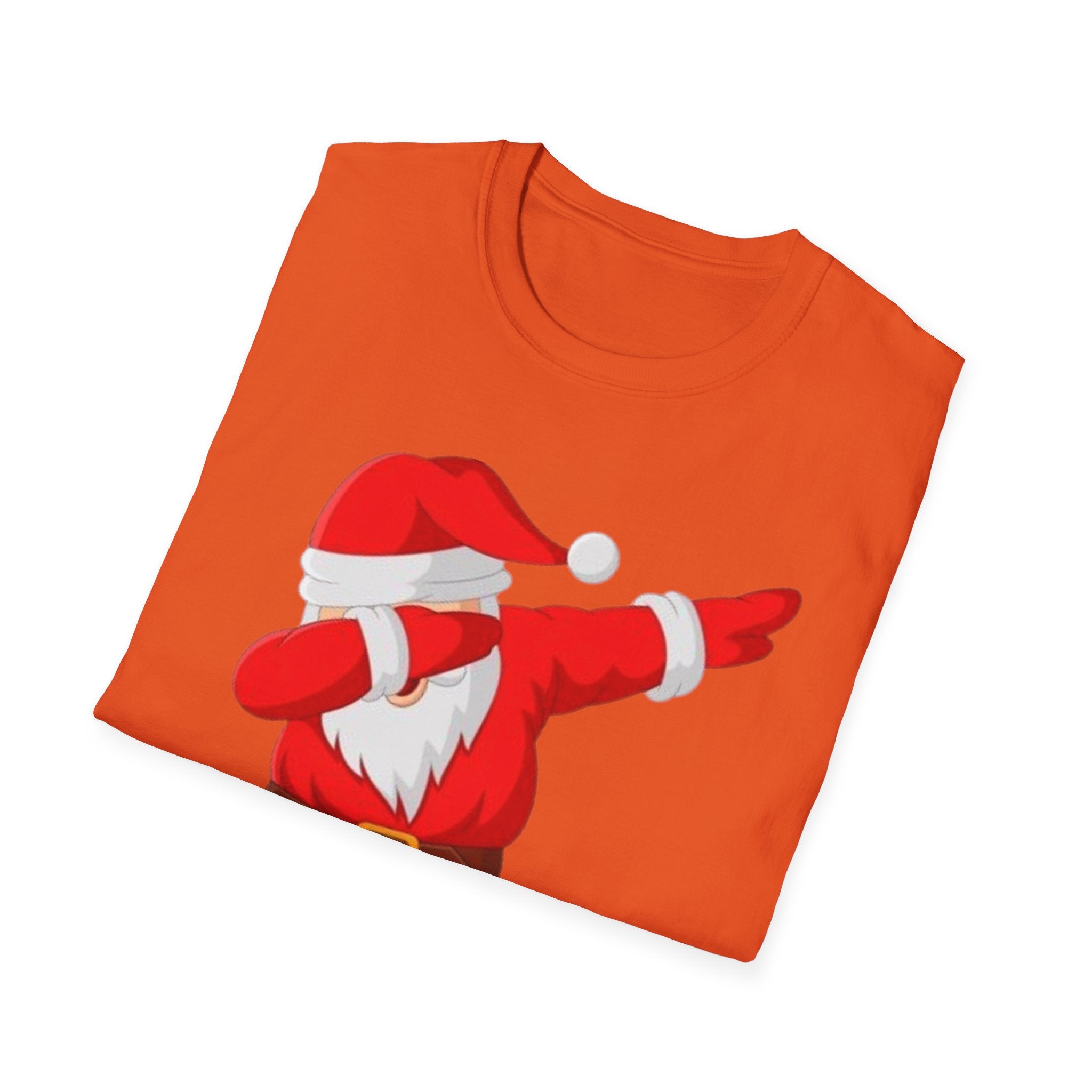 Dabbing Santa Unisex Softstyle T-Shirt
