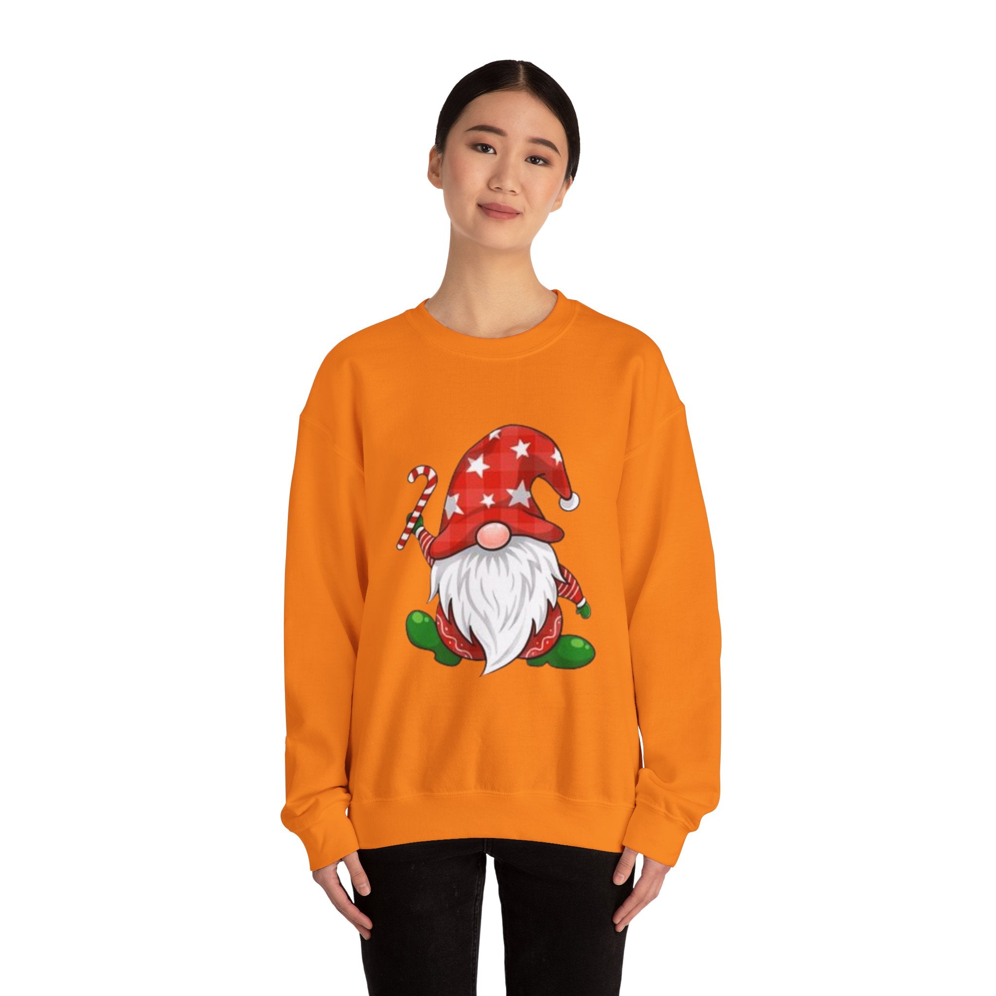 Christmas Holiday Gnome Unisex Heavy Blend™ Crewneck Sweatshirt
