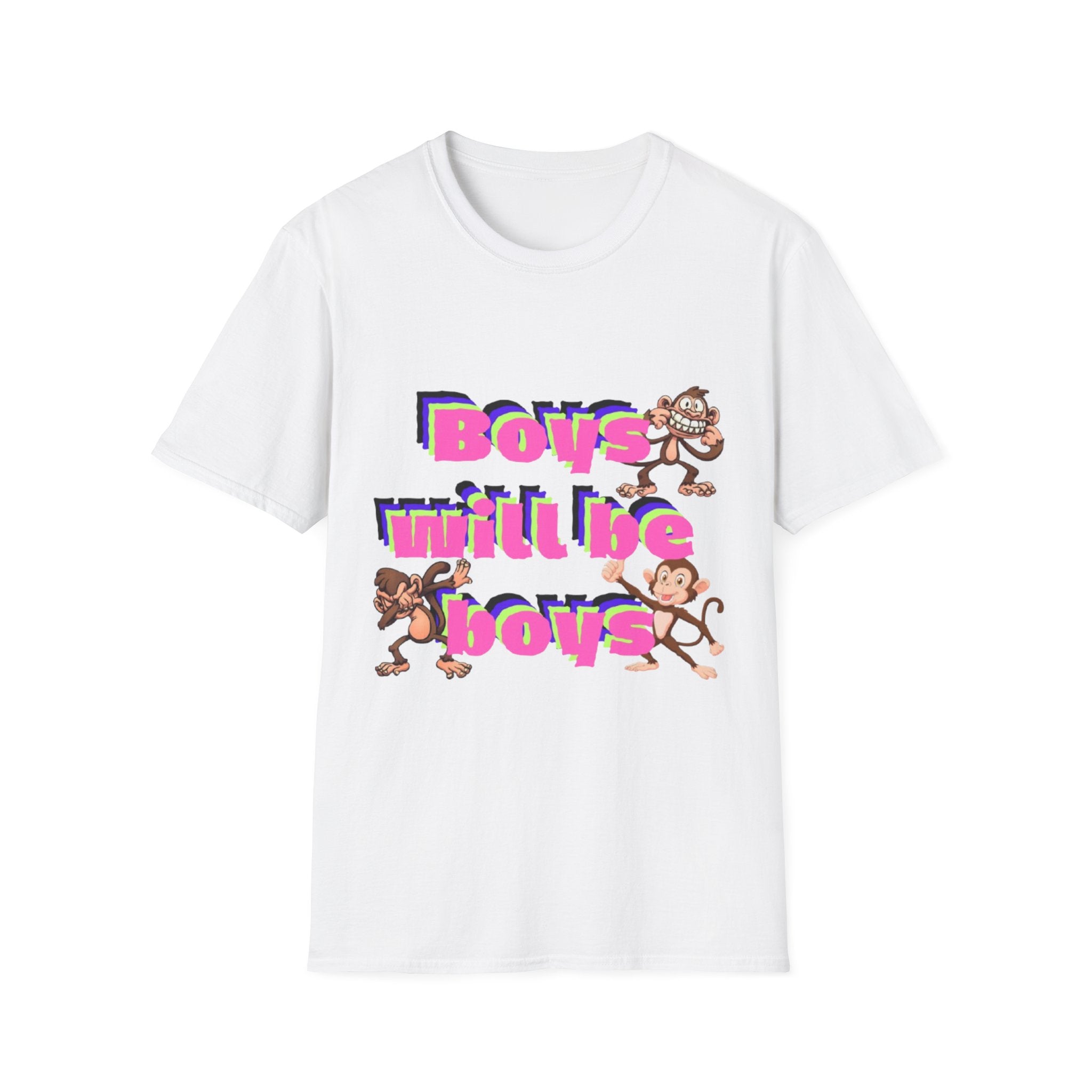 Boys Will Be Boys Unisex Softstyle T-Shirt