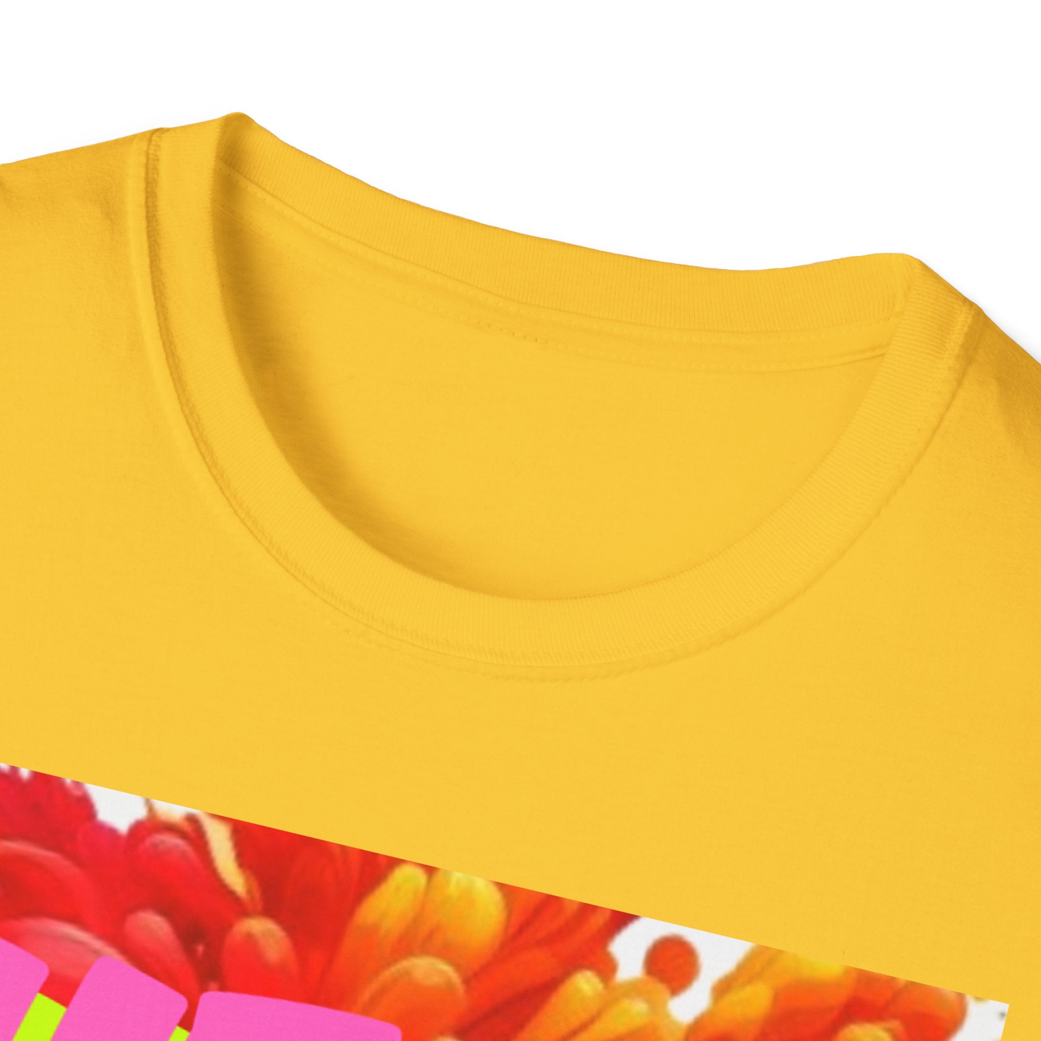 Hey I'm Gay! Heart Unisex Softstyle T-Shirt