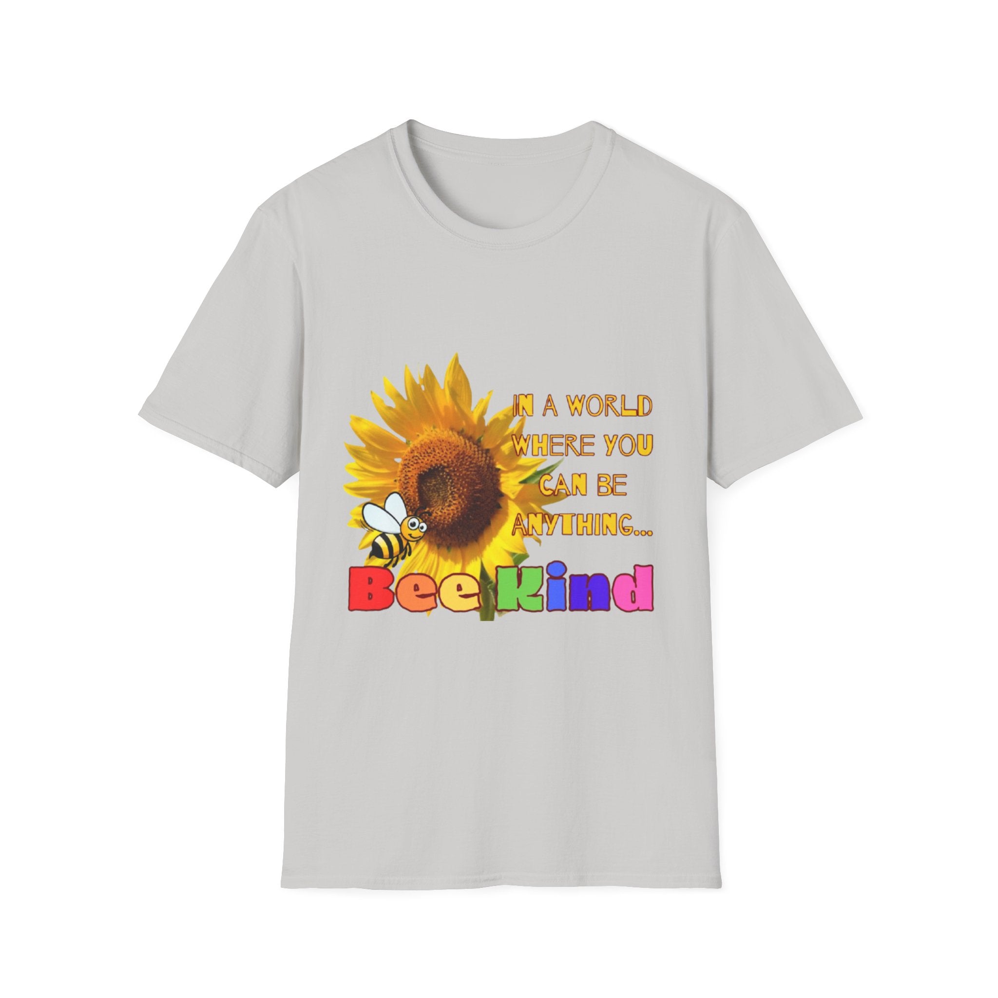 Bee Kind Sunflower Unisex Softstyle T-Shirt