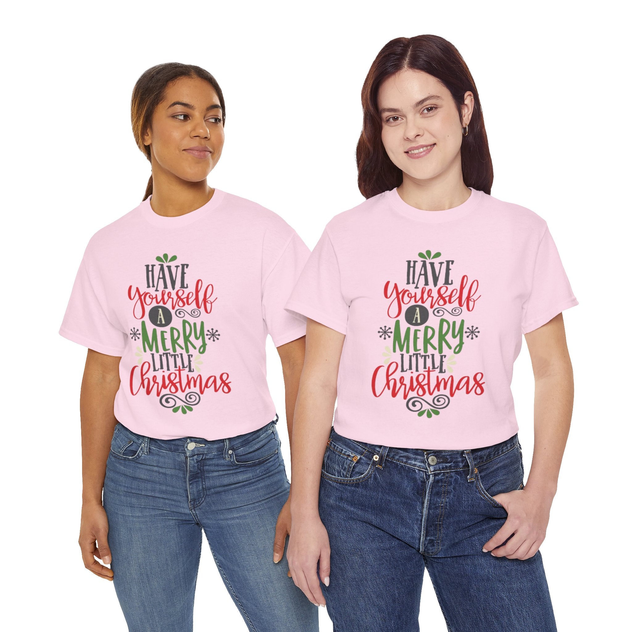 Have Yourself a Merry Little Christmas Unisex Heavy Cotton T-Shirt