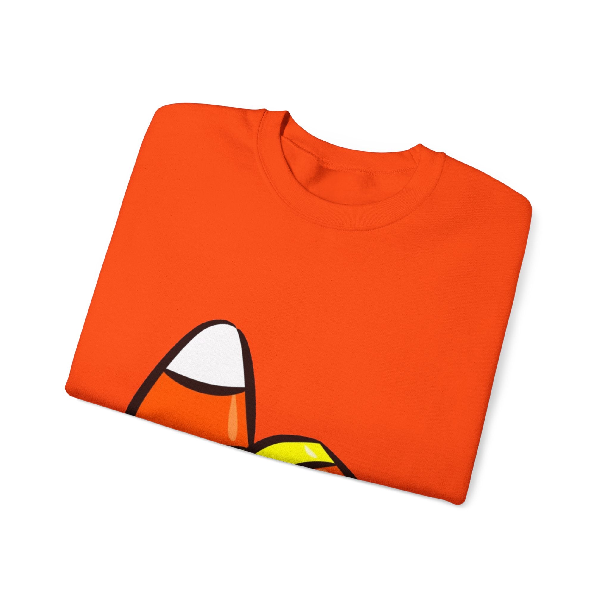 Halloween Candy Corn Unisex Heavy Blend™ Crewneck Sweatshirt