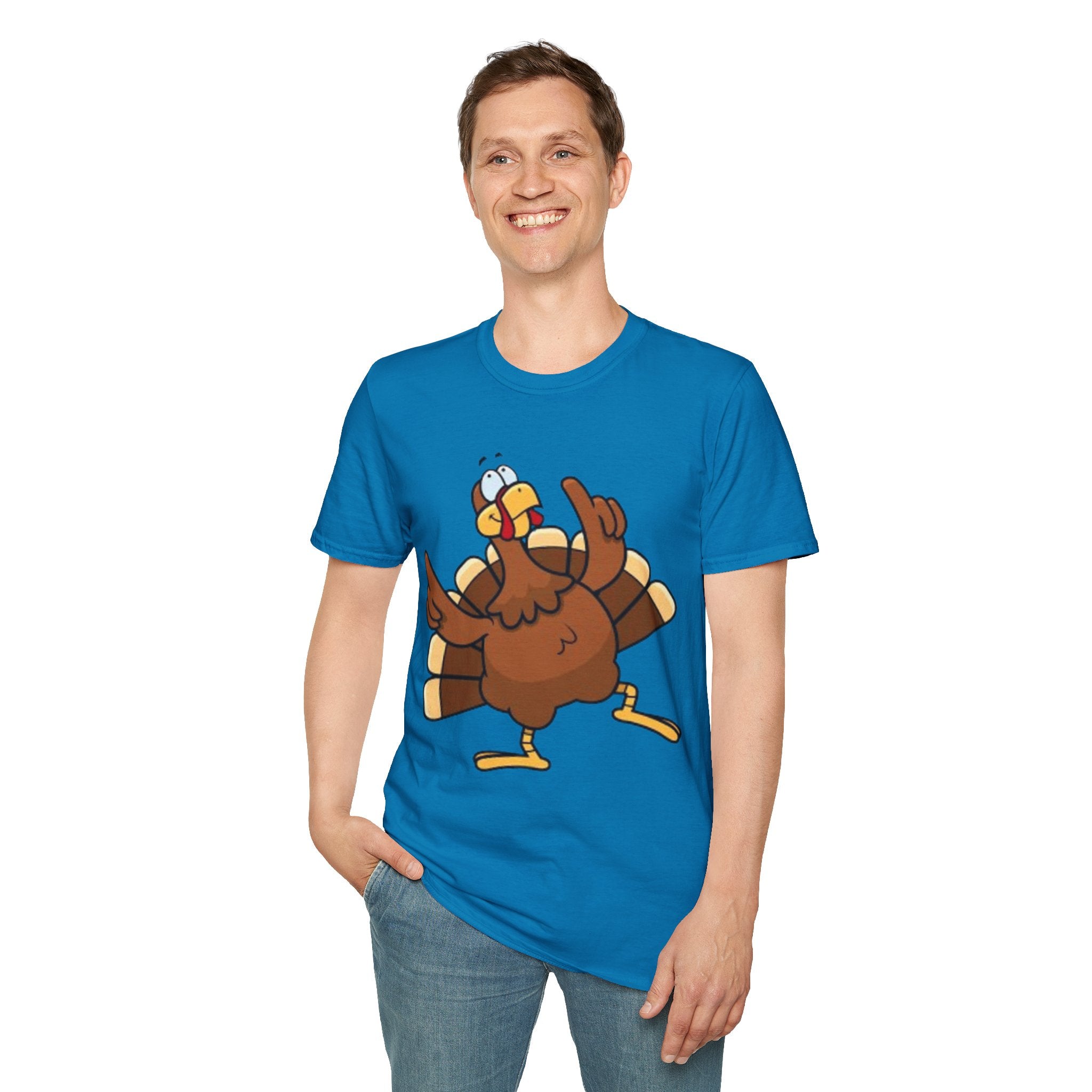 Thanksgiving Turkey Unisex Softstyle T-Shirt
