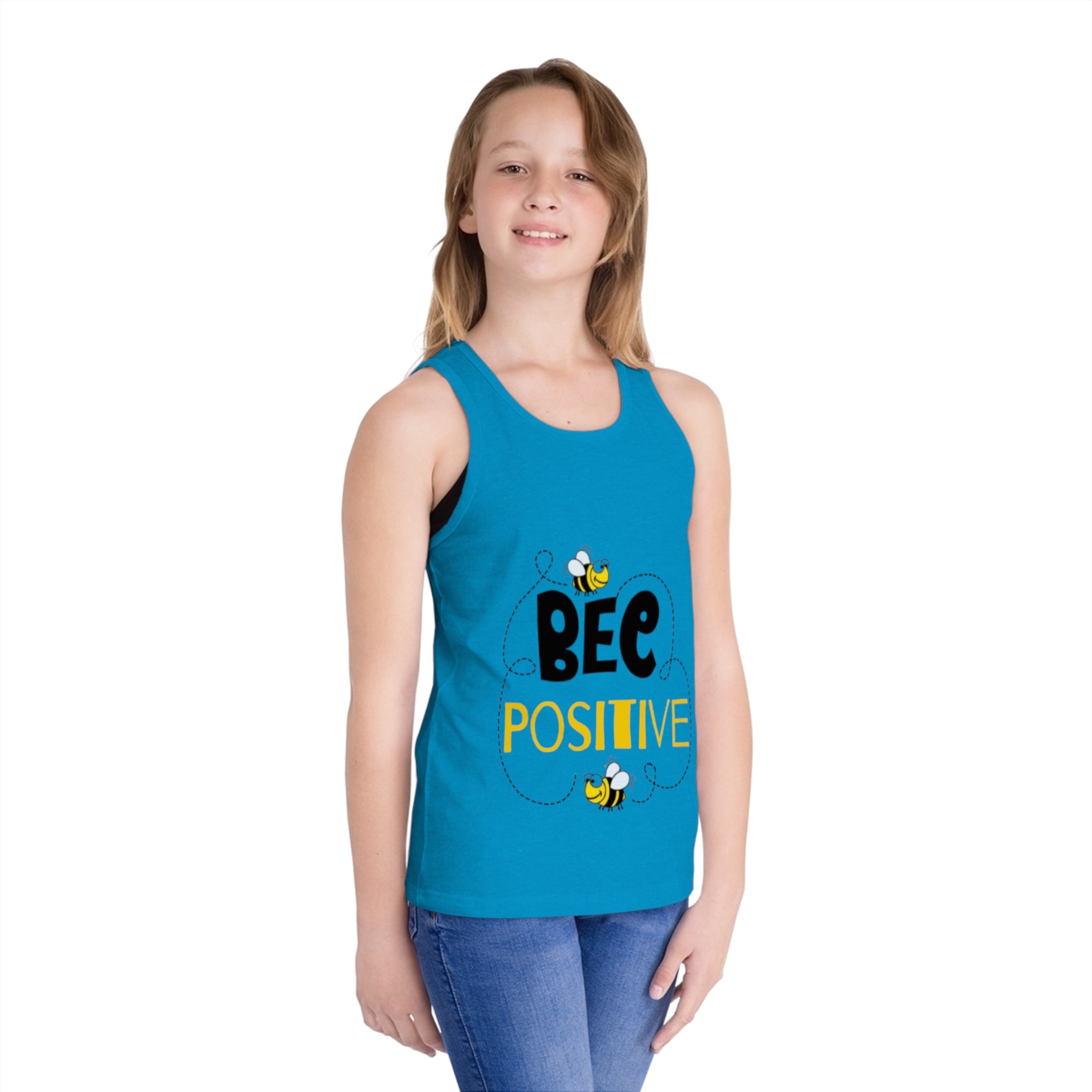 Bee Positive Kid's Jersey Tank Top
