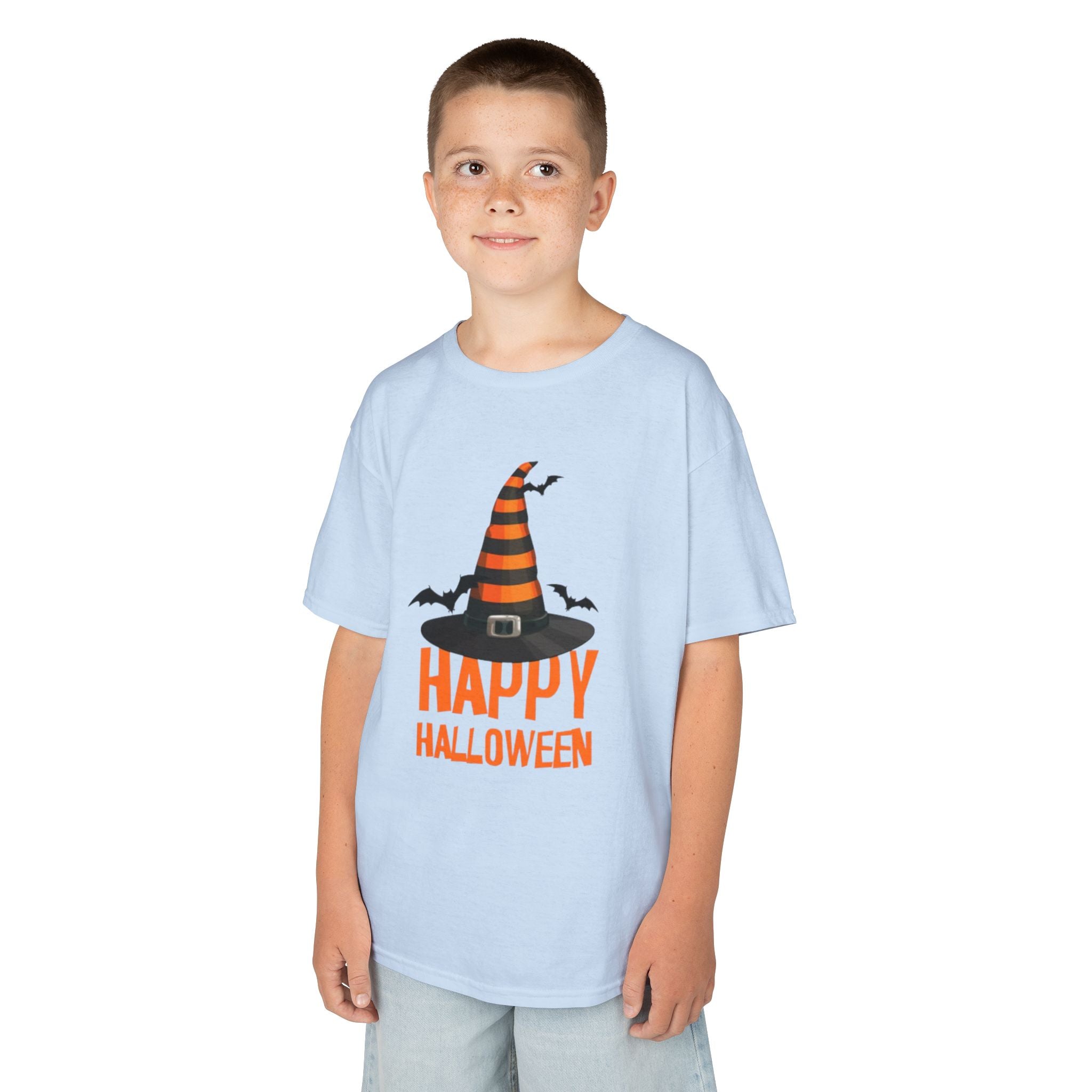 Happy Halloween Kids Heavy Cotton T-Shirt