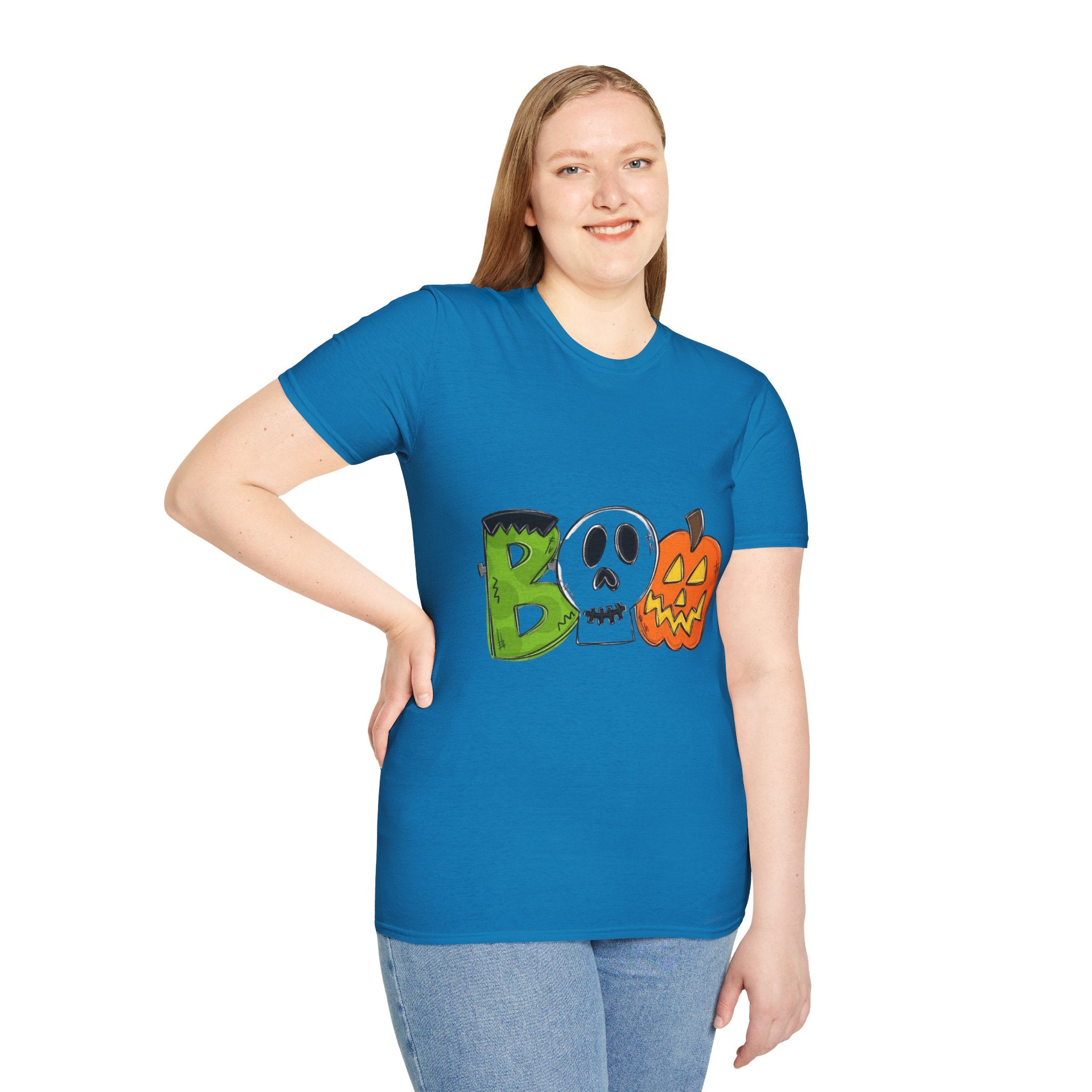 Halloween Boo Unisex Softstyle T-Shirt