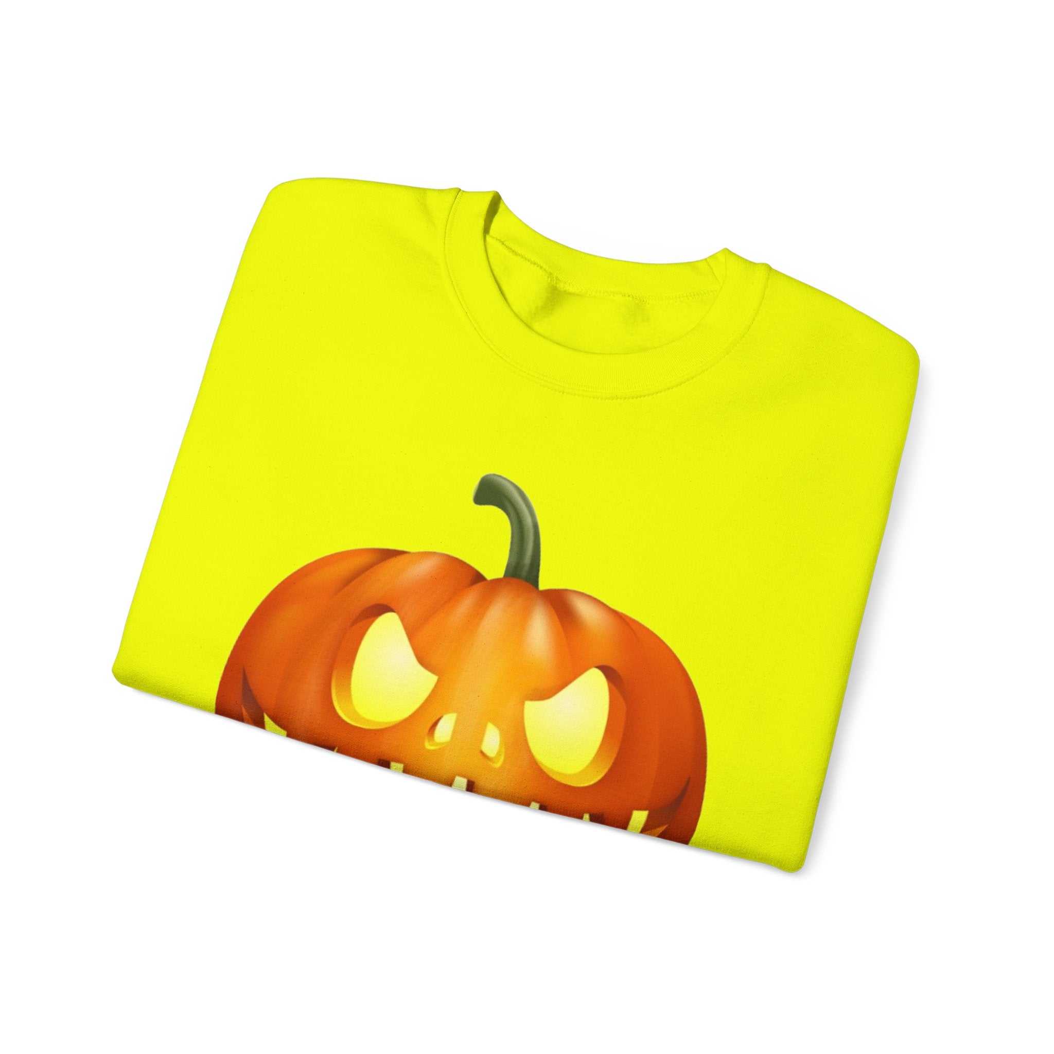 Halloween Pumpkin Unisex Heavy Blend™ Crewneck Sweatshirt