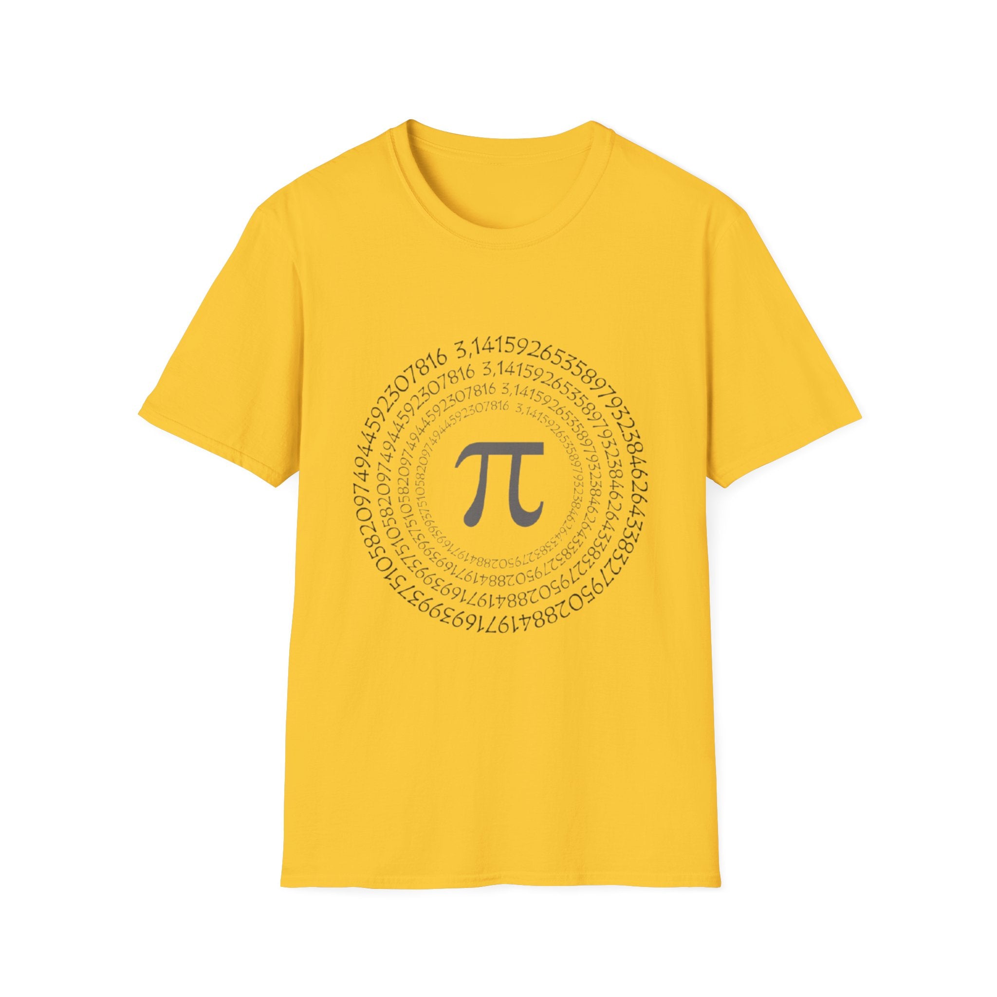 Pi Day Themed Unisex Softstyle T-Shirt