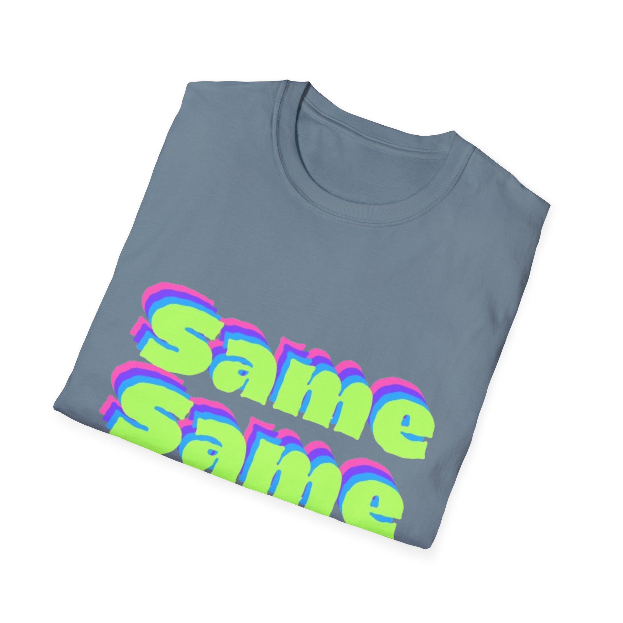 Same Same But Different, Unisex Softstyle T-Shirt