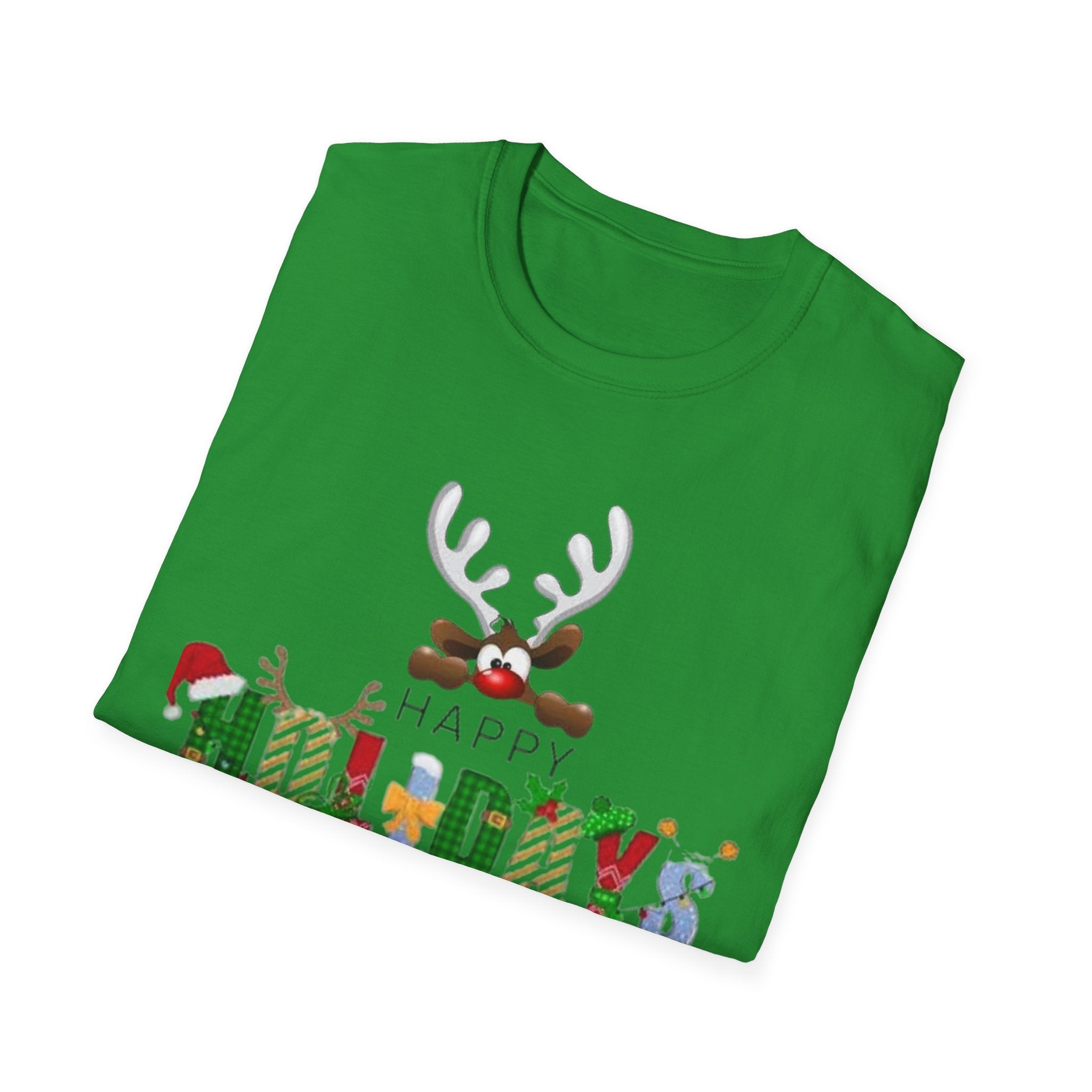 Happy Holidays Unisex Softstyle T-Shirt