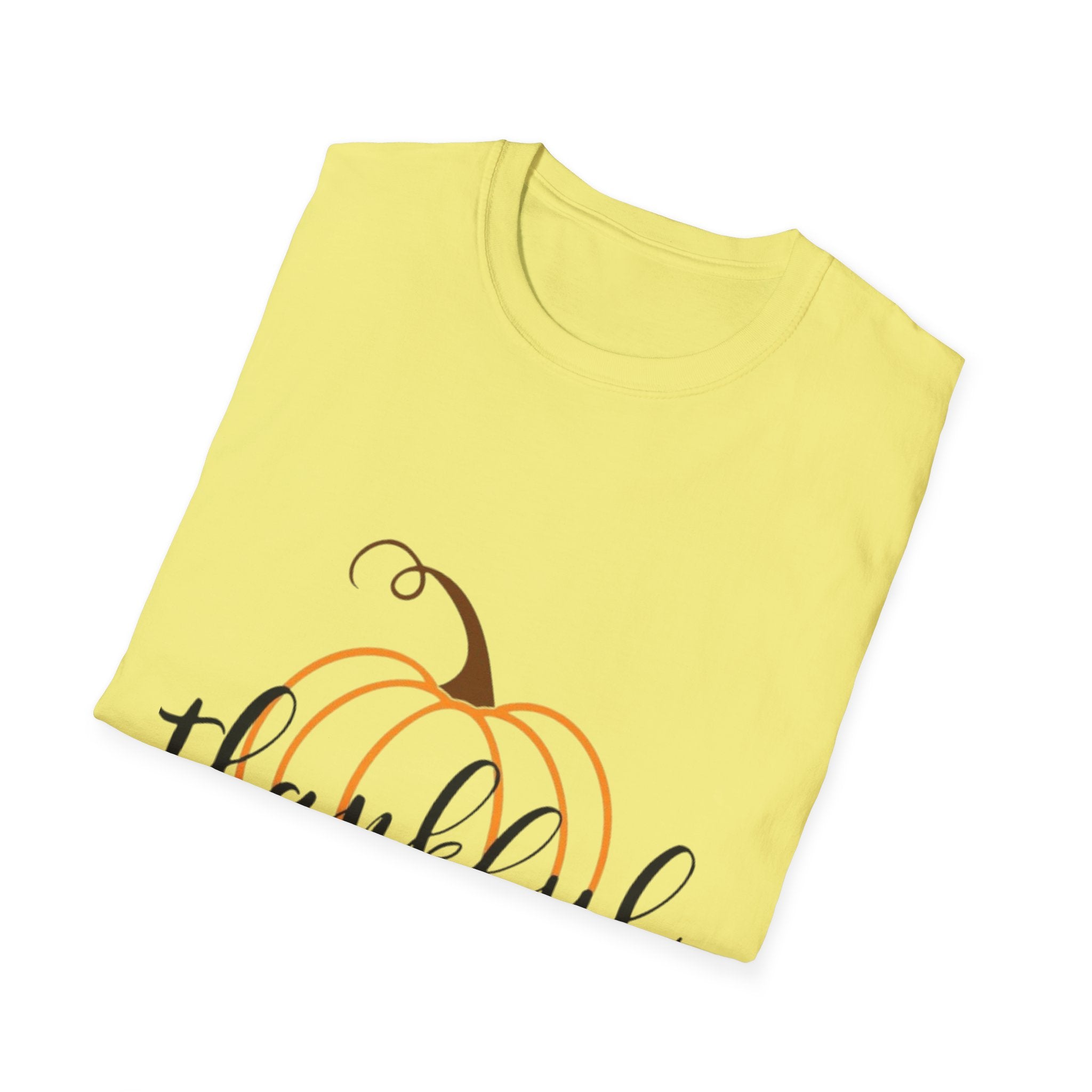 Thankful Pumpkin Unisex Softstyle T-Shirt