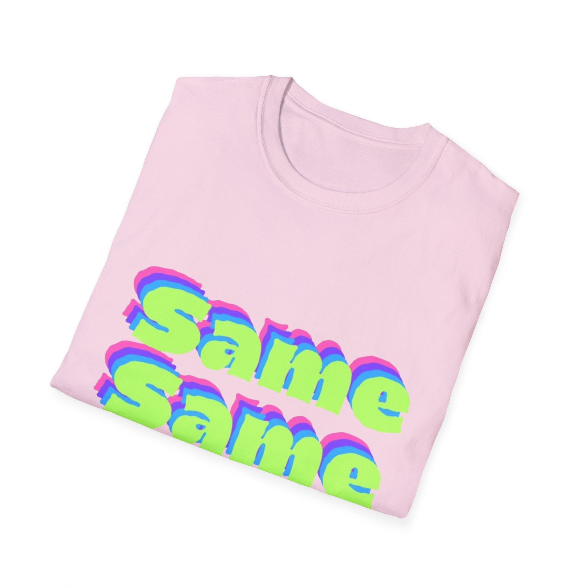 Same Same But Different, Unisex Softstyle T-Shirt
