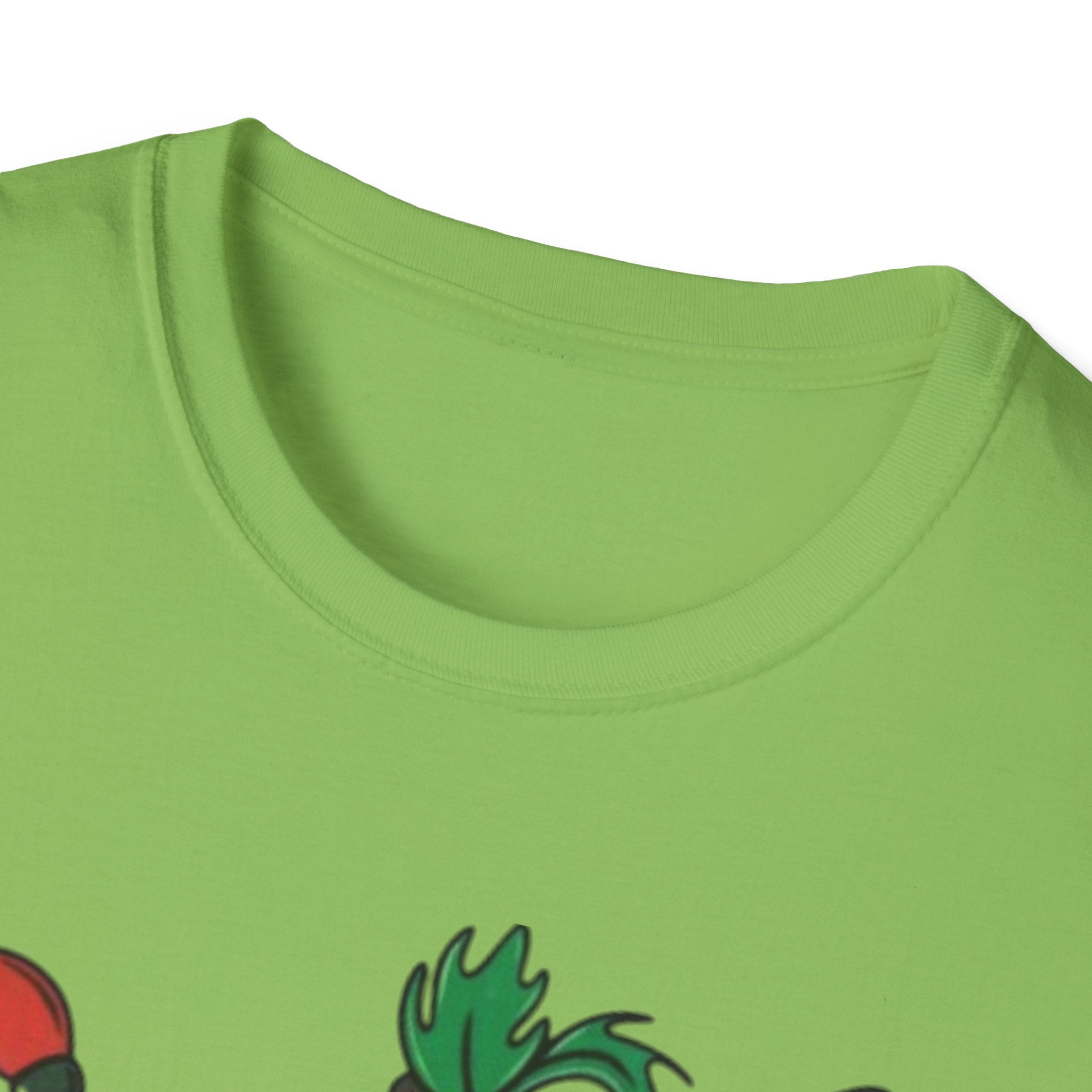 Festive Reindeer Unisex Softstyle T-Shirt