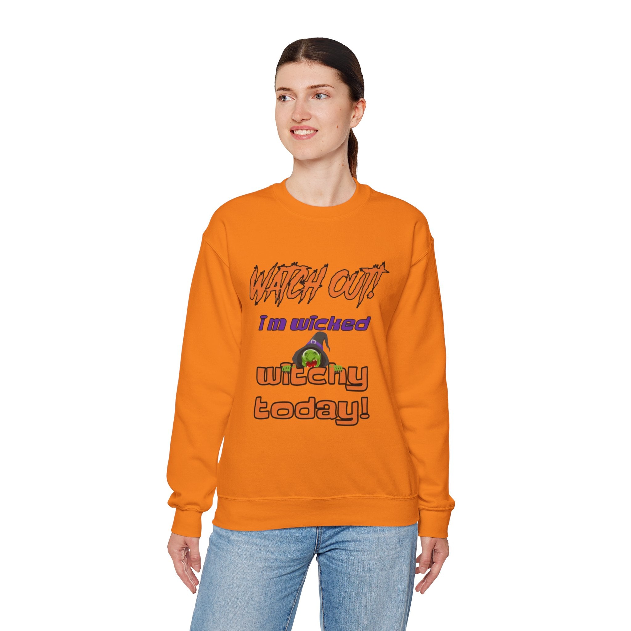 Wicked Witchy Unisex Heavy Blend™ Crewneck Sweatshirt