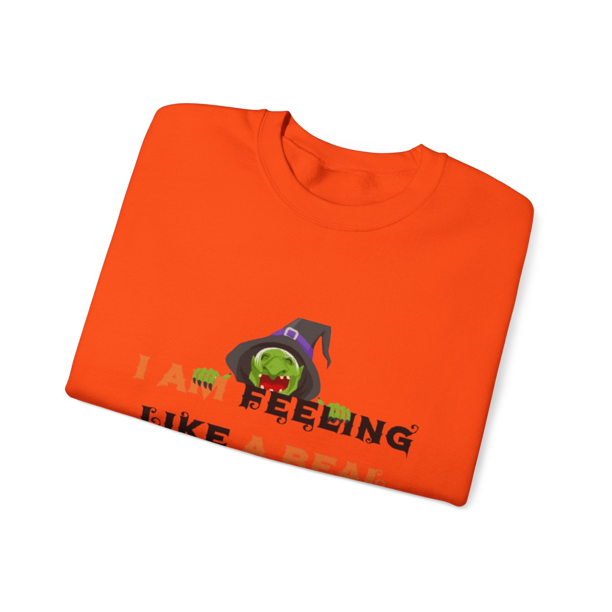 I Am Feeling Like A Real Witch Today Unisex Heavy Blend™ Crewneck Sweatshirt