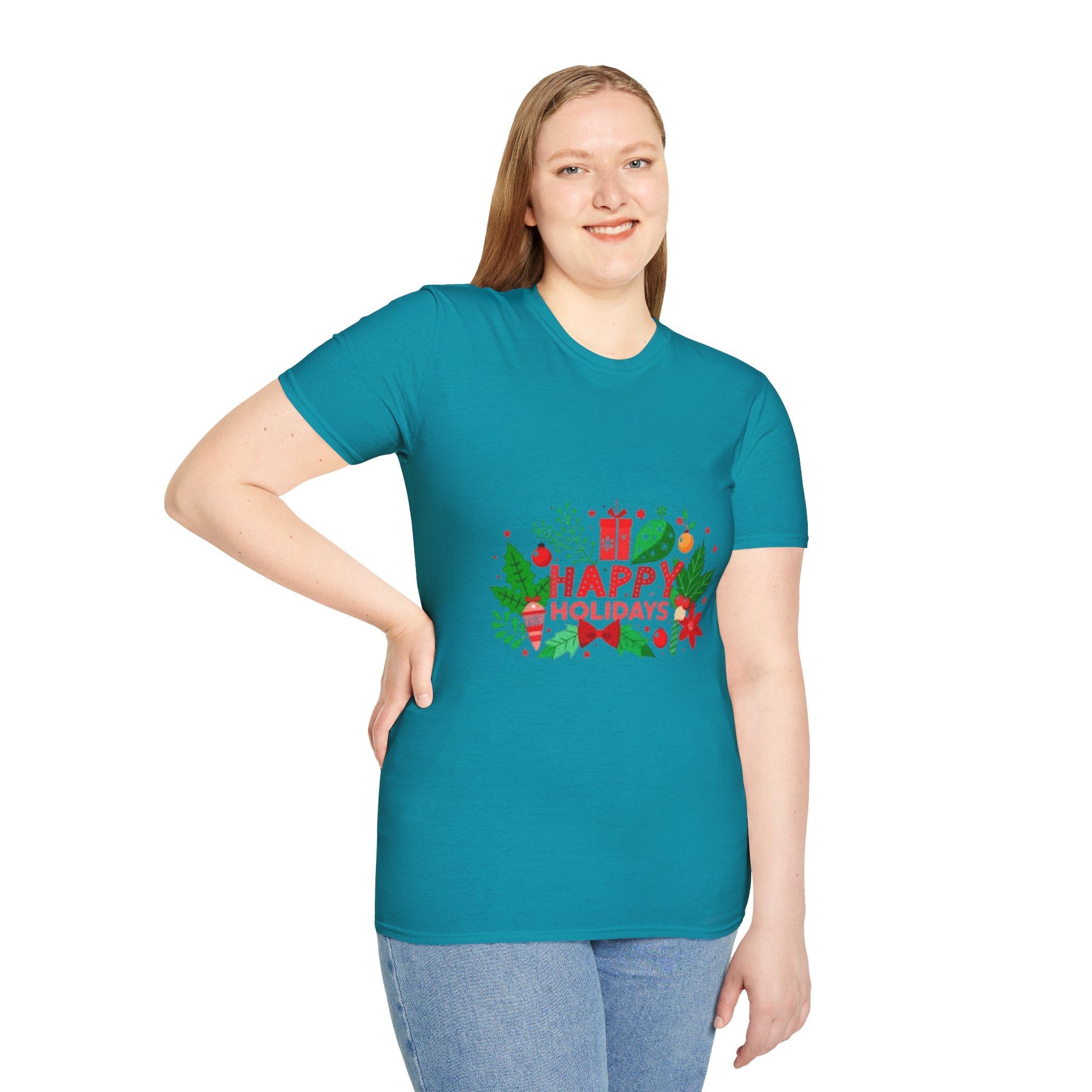 Happy Holidays Unisex Softstyle T-Shirt
