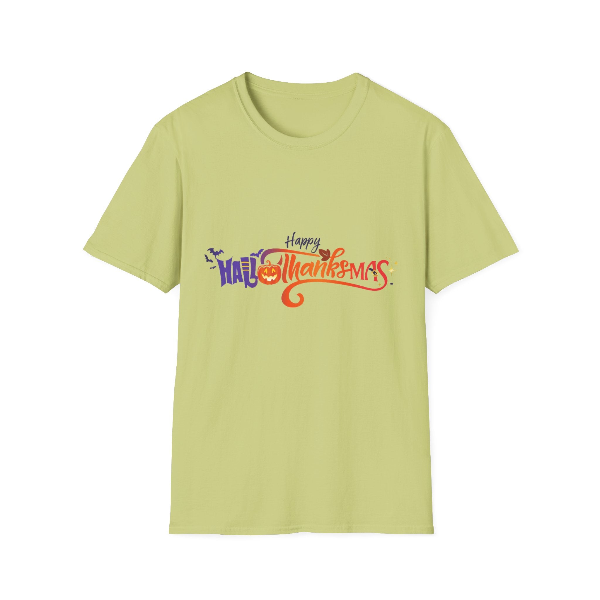 Happy Hallothanksmas Unisex Softstyle T-Shirt