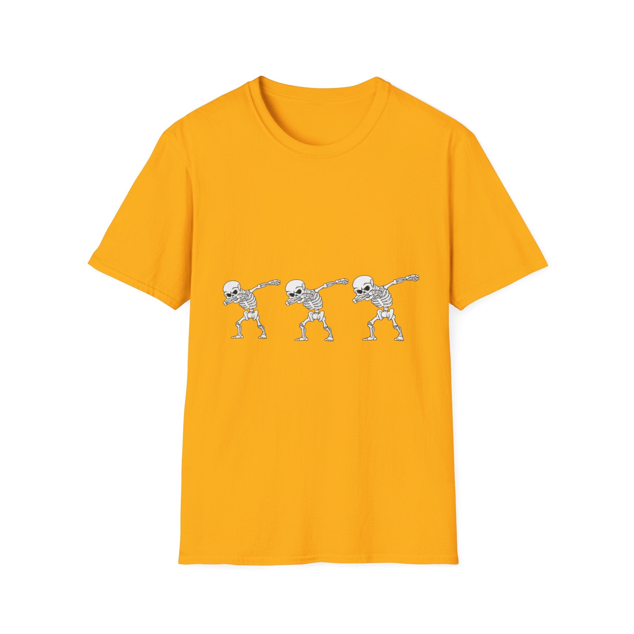 Dabbing Skeleton Dance Unisex Softstyle T-Shirt
