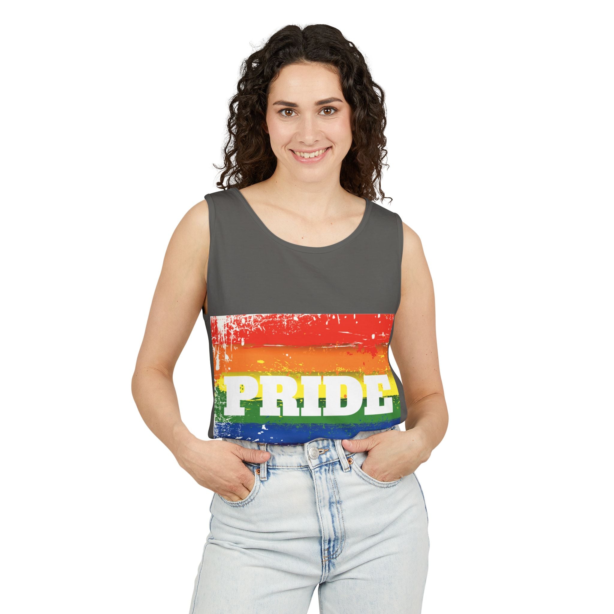 Pride Garment-Dyed Unisex Tank Top