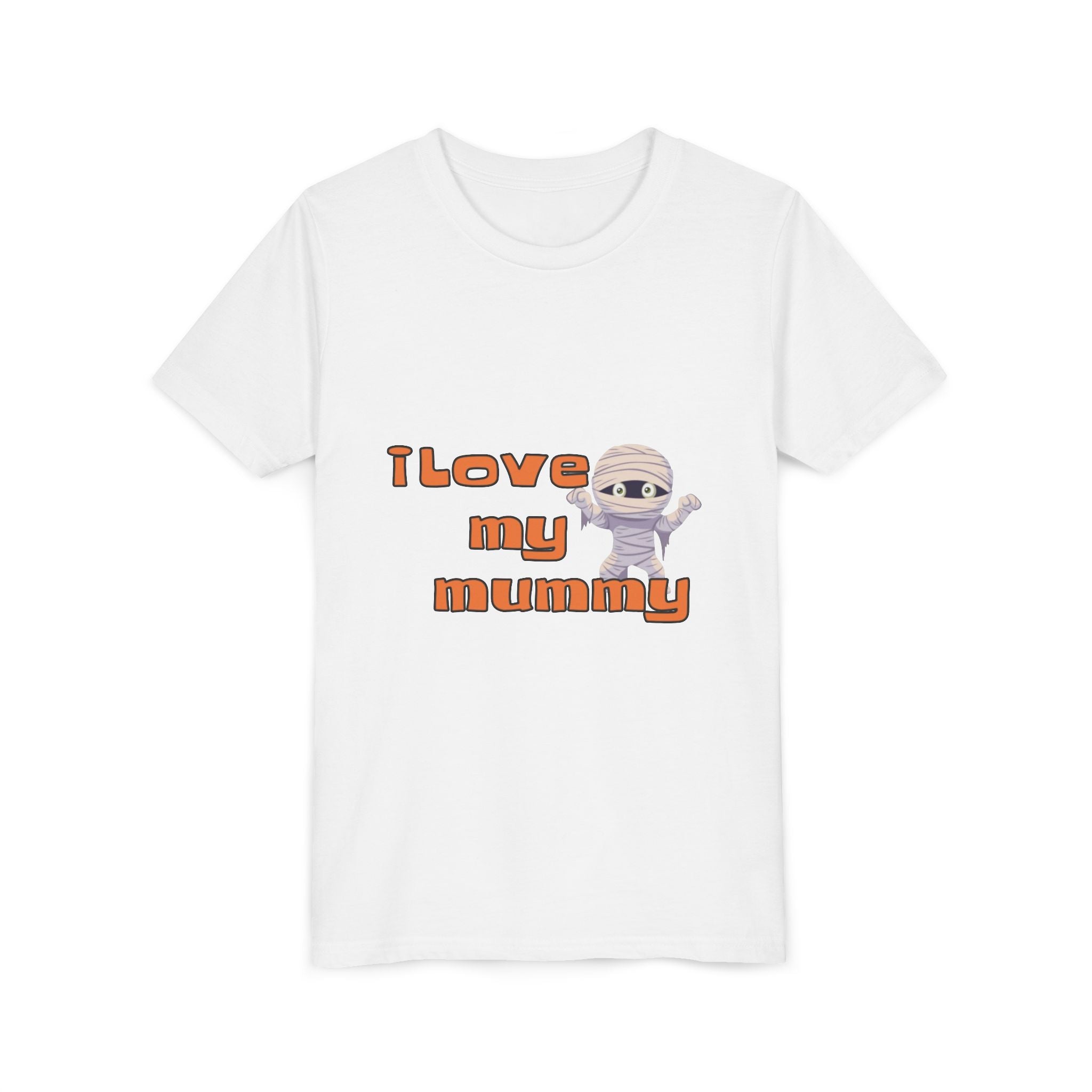 I Love My Mummy Youth Short Sleeve T-Shirt
