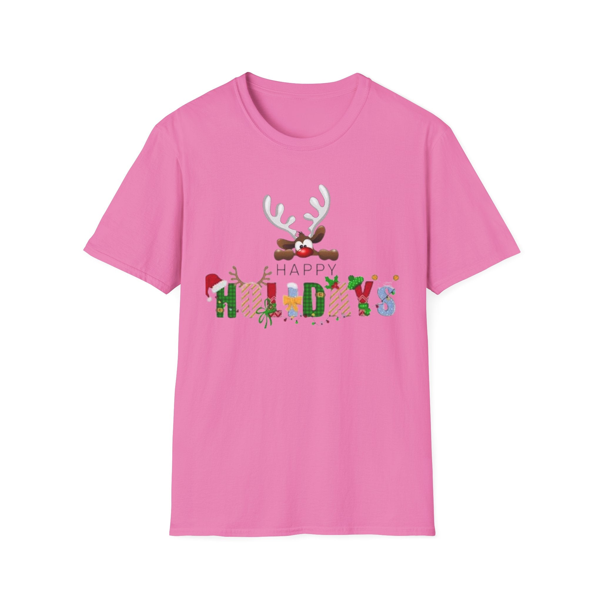 Happy Holidays Unisex Softstyle T-Shirt
