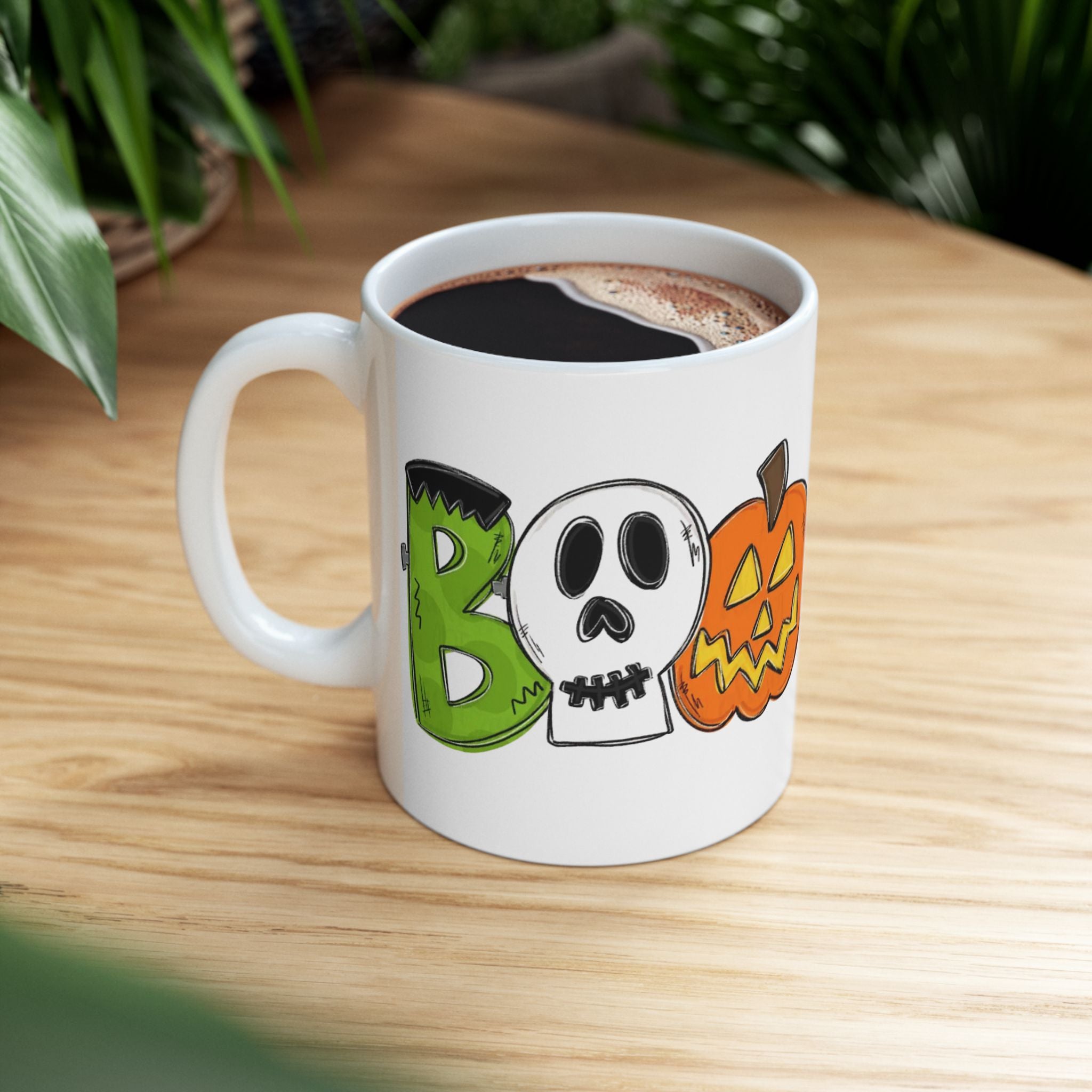 Halloween BOO 11/15 oz Ceramic Mug