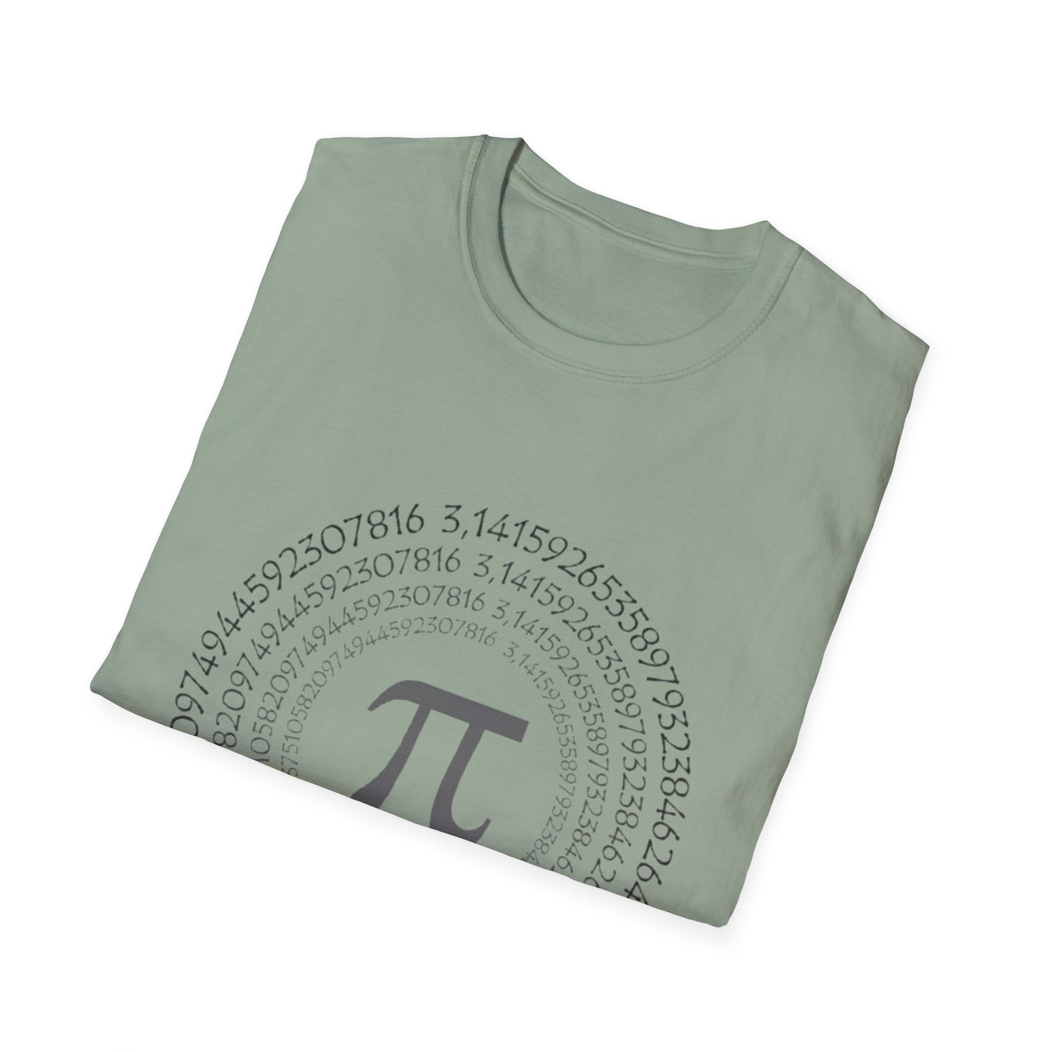 Pi Day Themed Unisex Softstyle T-Shirt