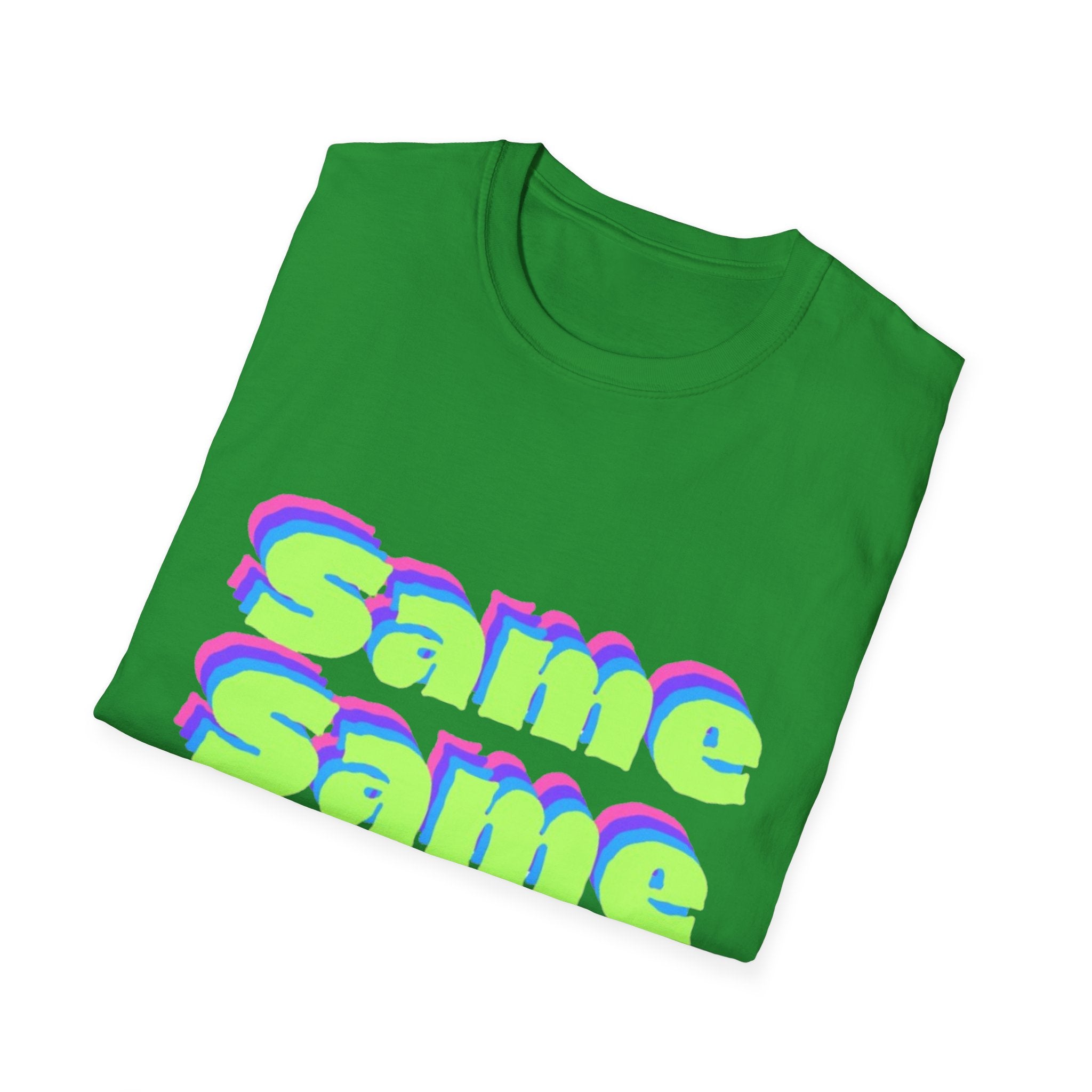 Same Same But Different, Unisex Softstyle T-Shirt