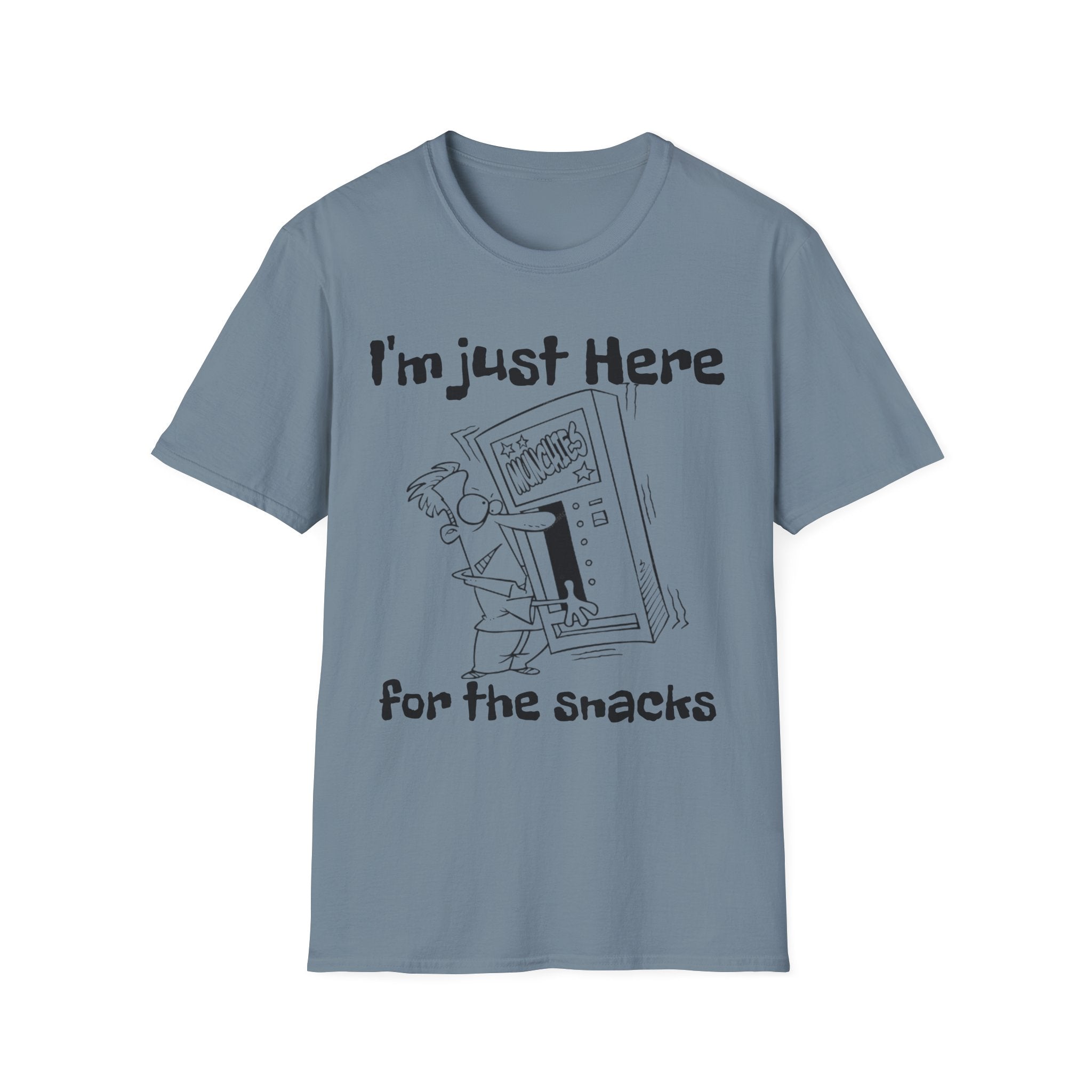 I'm Just Here For The Snacks Unisex SoftstyleT-Shirt