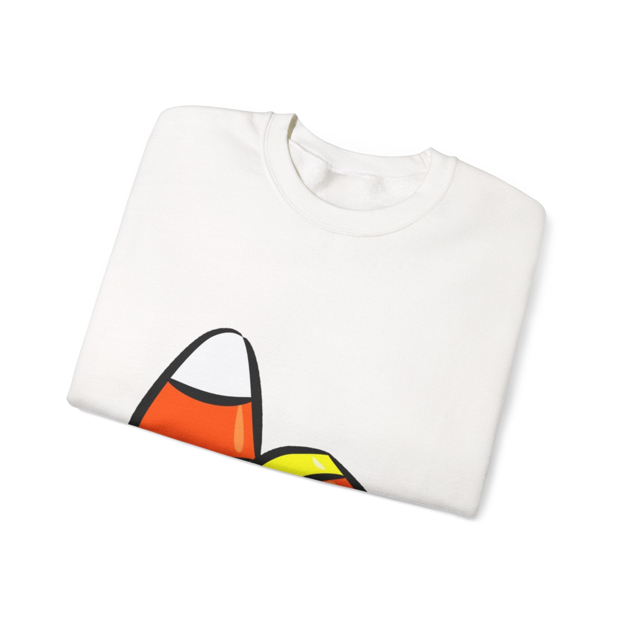 Halloween Candy Corn Unisex Heavy Blend™ Crewneck Sweatshirt