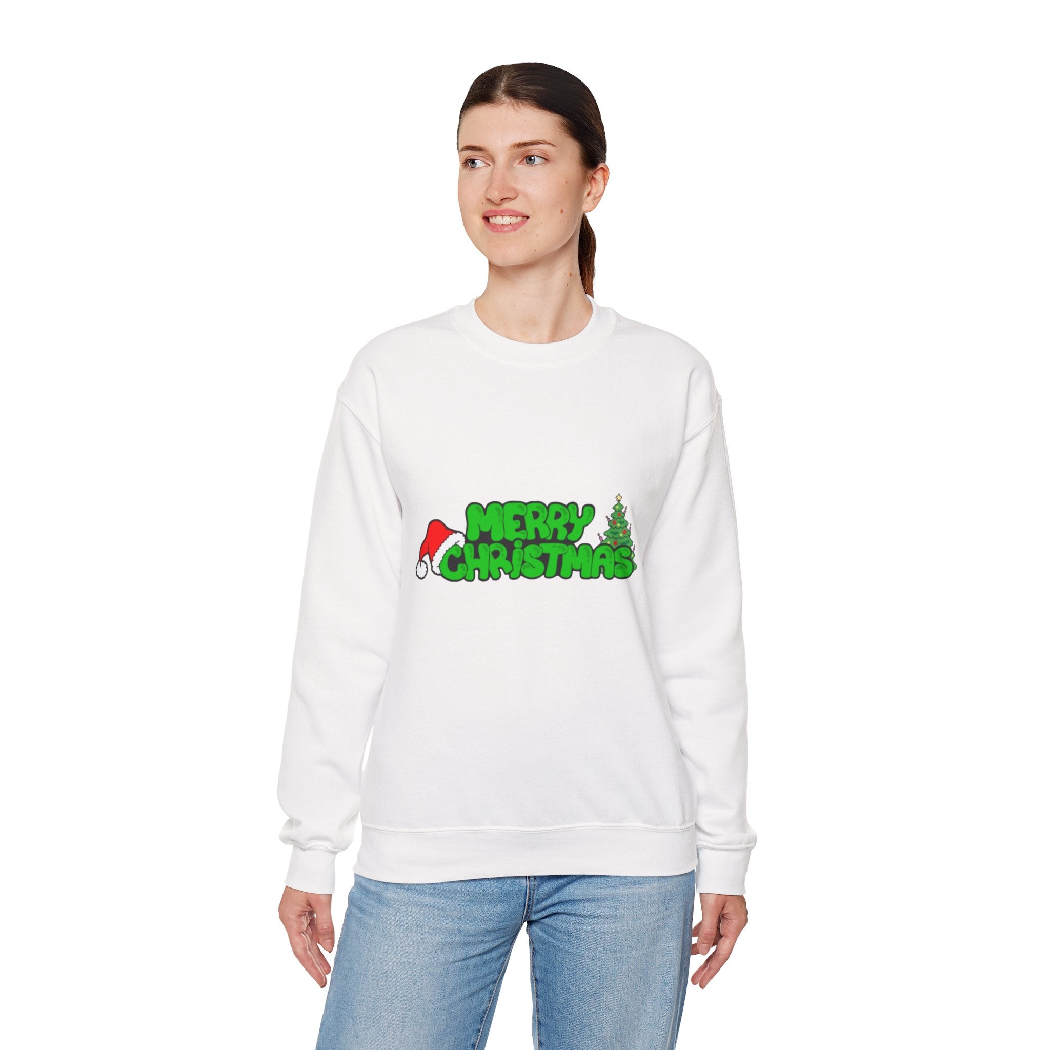 Merry Christmas Unisex Heavy Blend™ Crewneck Sweatshirt