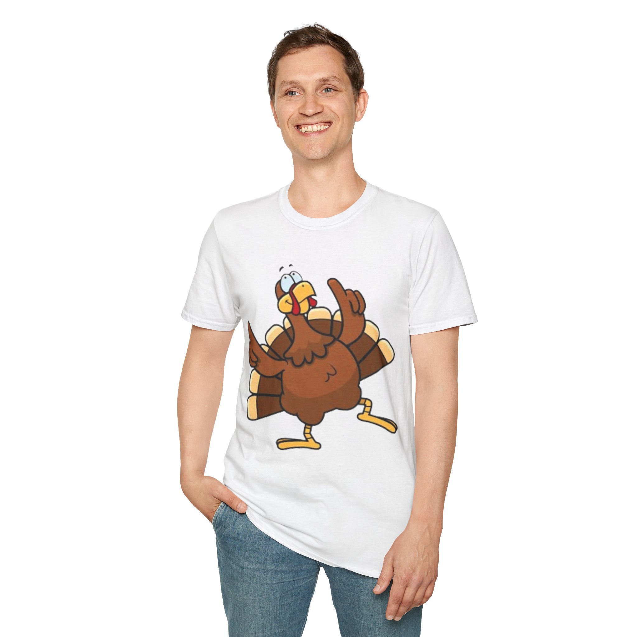 Thanksgiving Turkey Unisex Softstyle T-Shirt