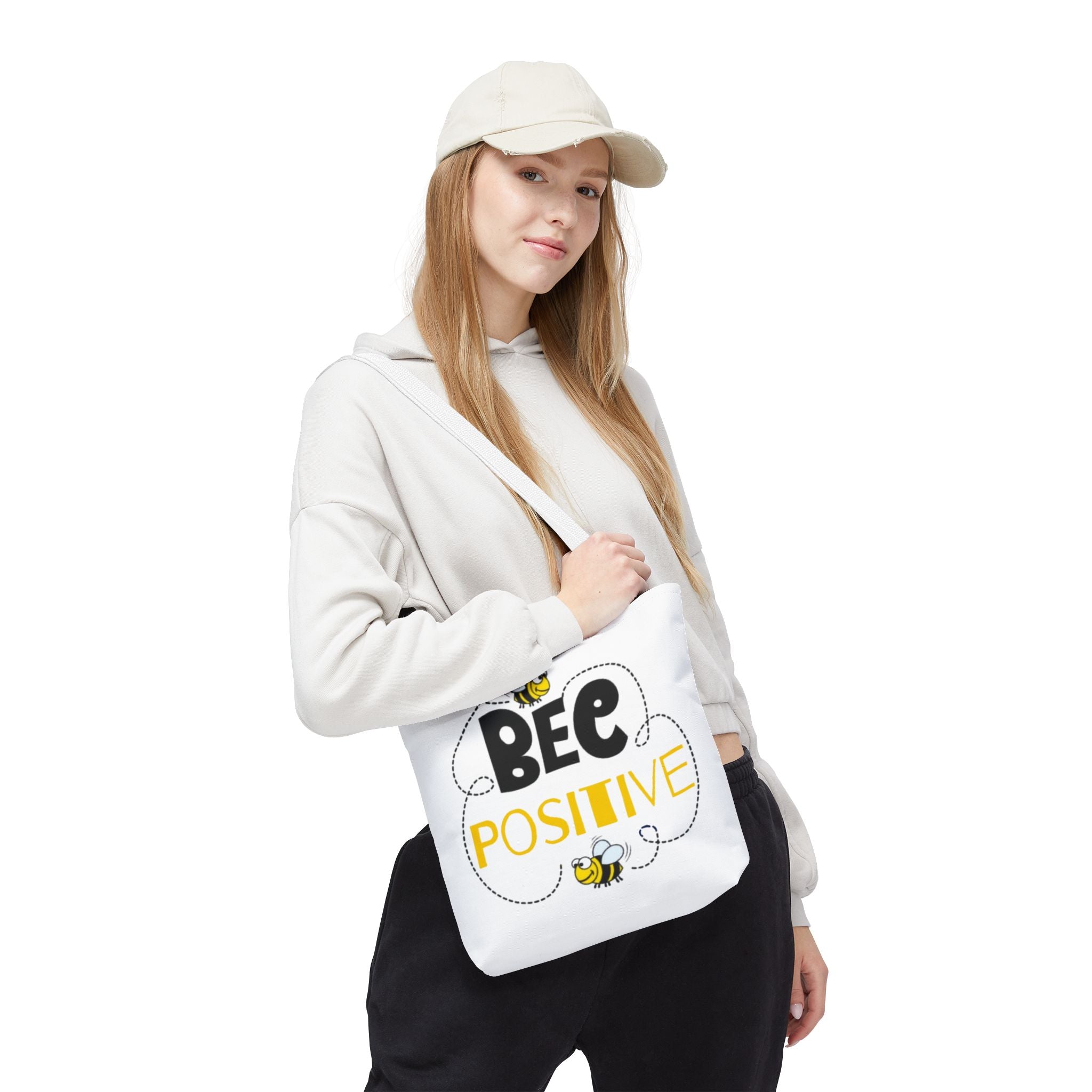 Bee Positive Eco-Friendly Tote Bag