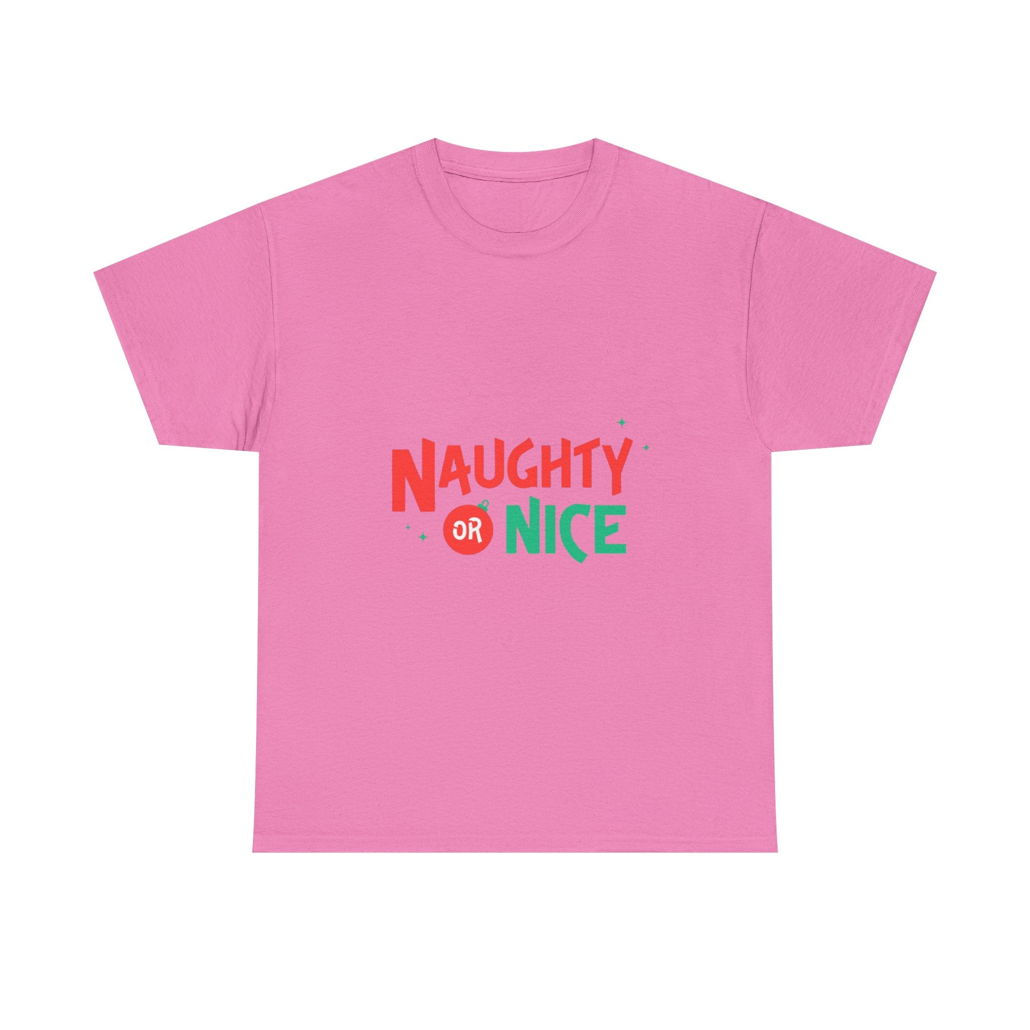 Naughty Or Nice Unisex Heavy Cotton T-Shirt