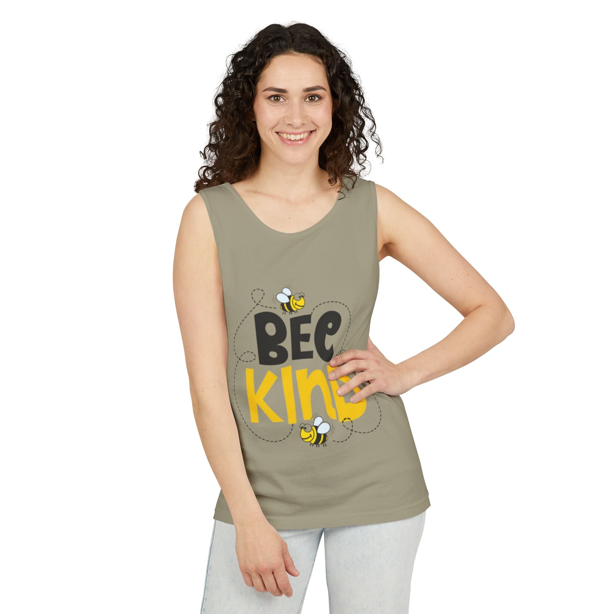 Bee Kind Unisex Garment-Dyed Tank Top