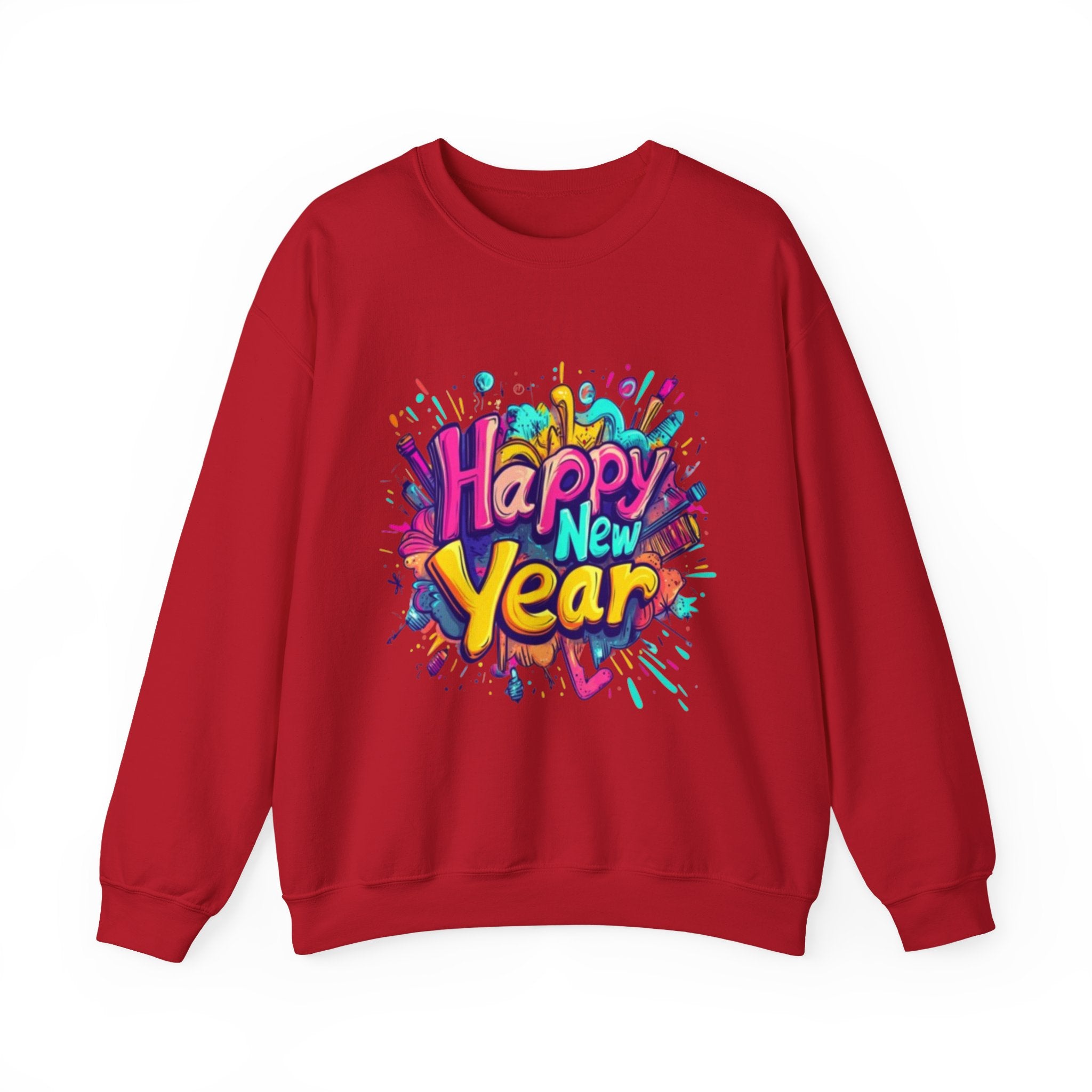 2026 Happy New Year DOUBLE SIDED Unisex Heavy Blend™ Crewneck Sweatshirt