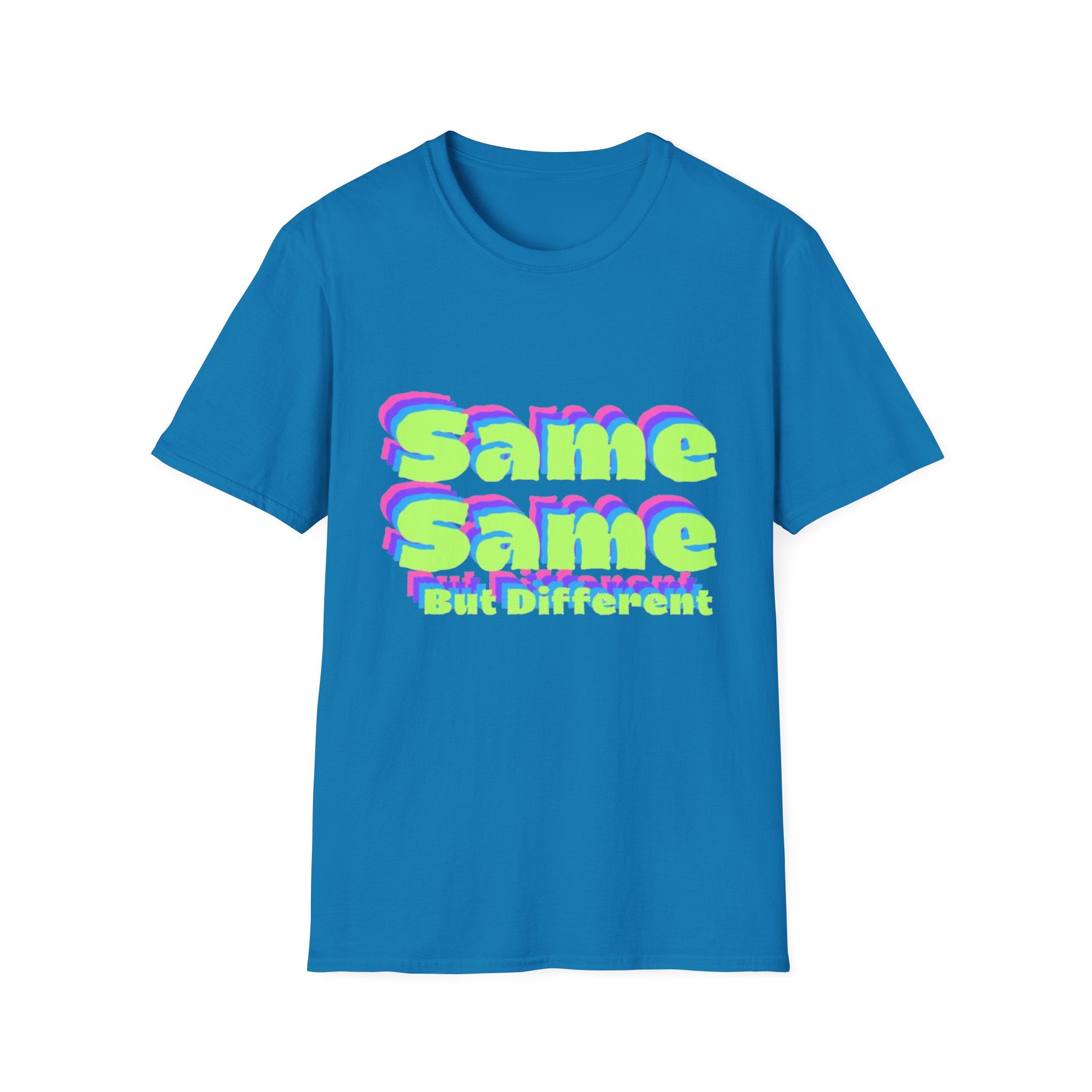 Same Same But Different, Unisex Softstyle T-Shirt