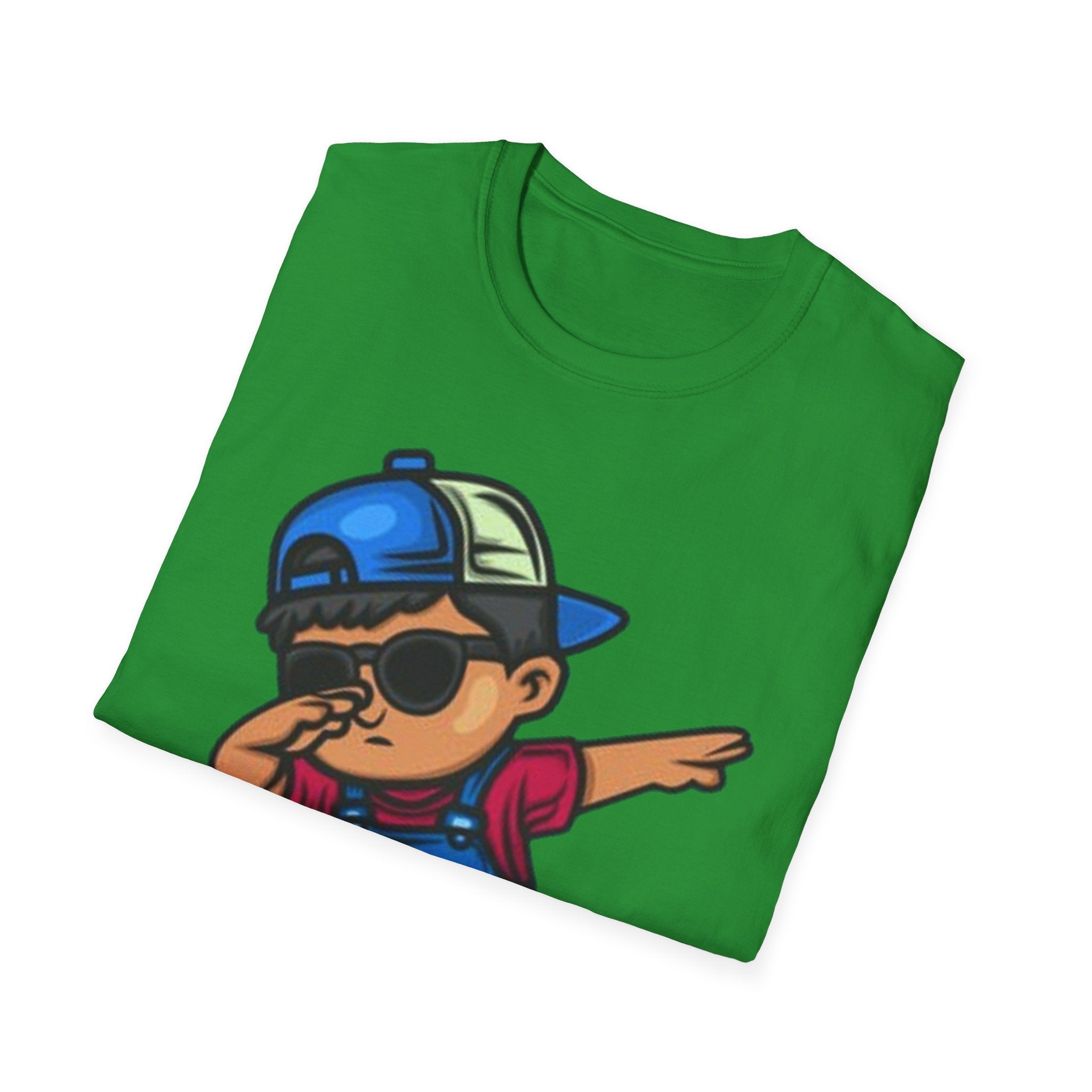 Cool Kid Dabbing Unisex Softstyle T-Shirt