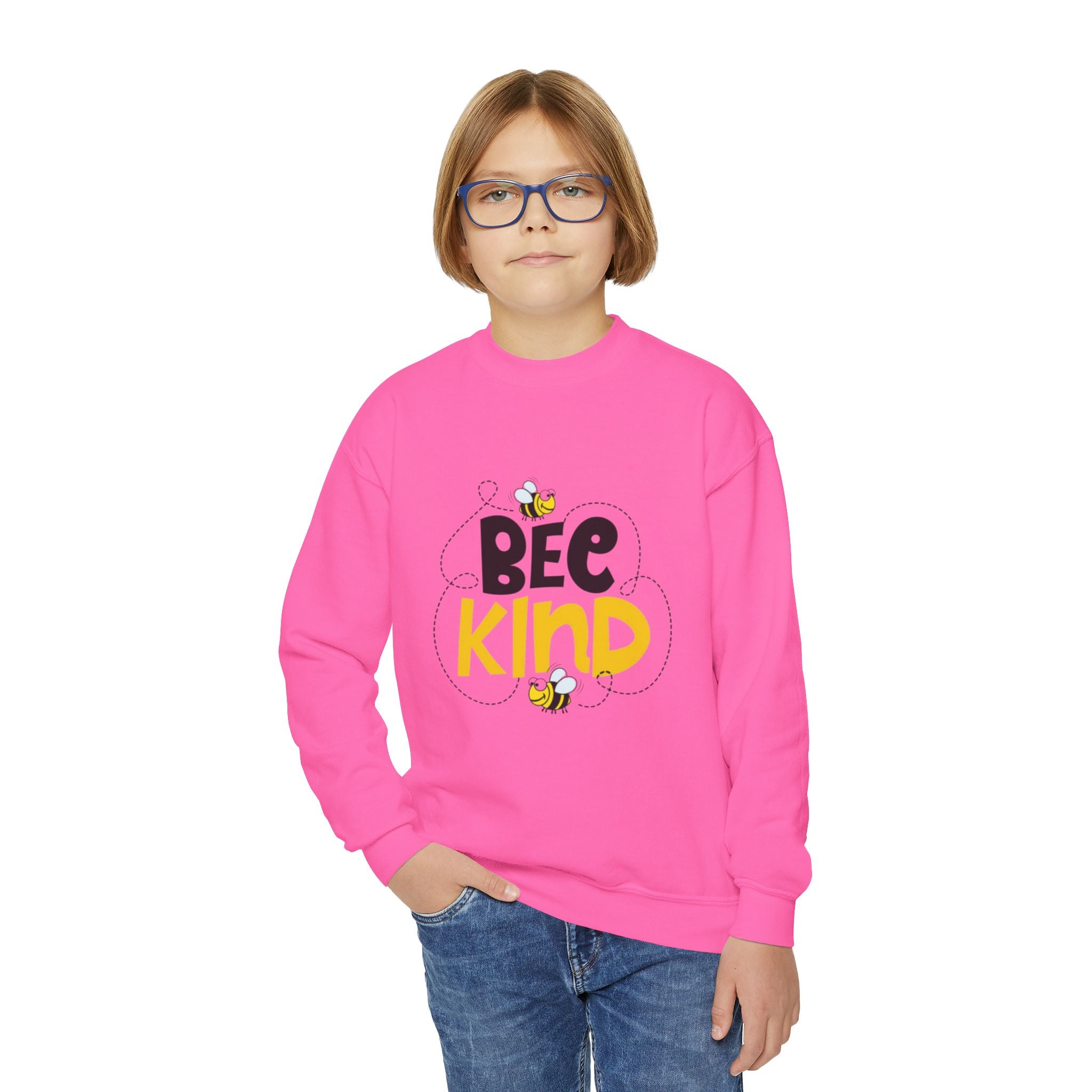 Bee Kind Youth Crewneck Sweatshirt