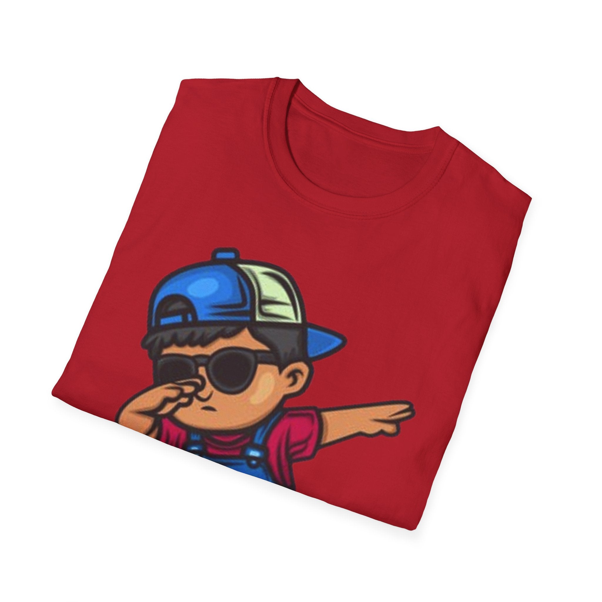 Cool Kid Dabbing Unisex Softstyle T-Shirt